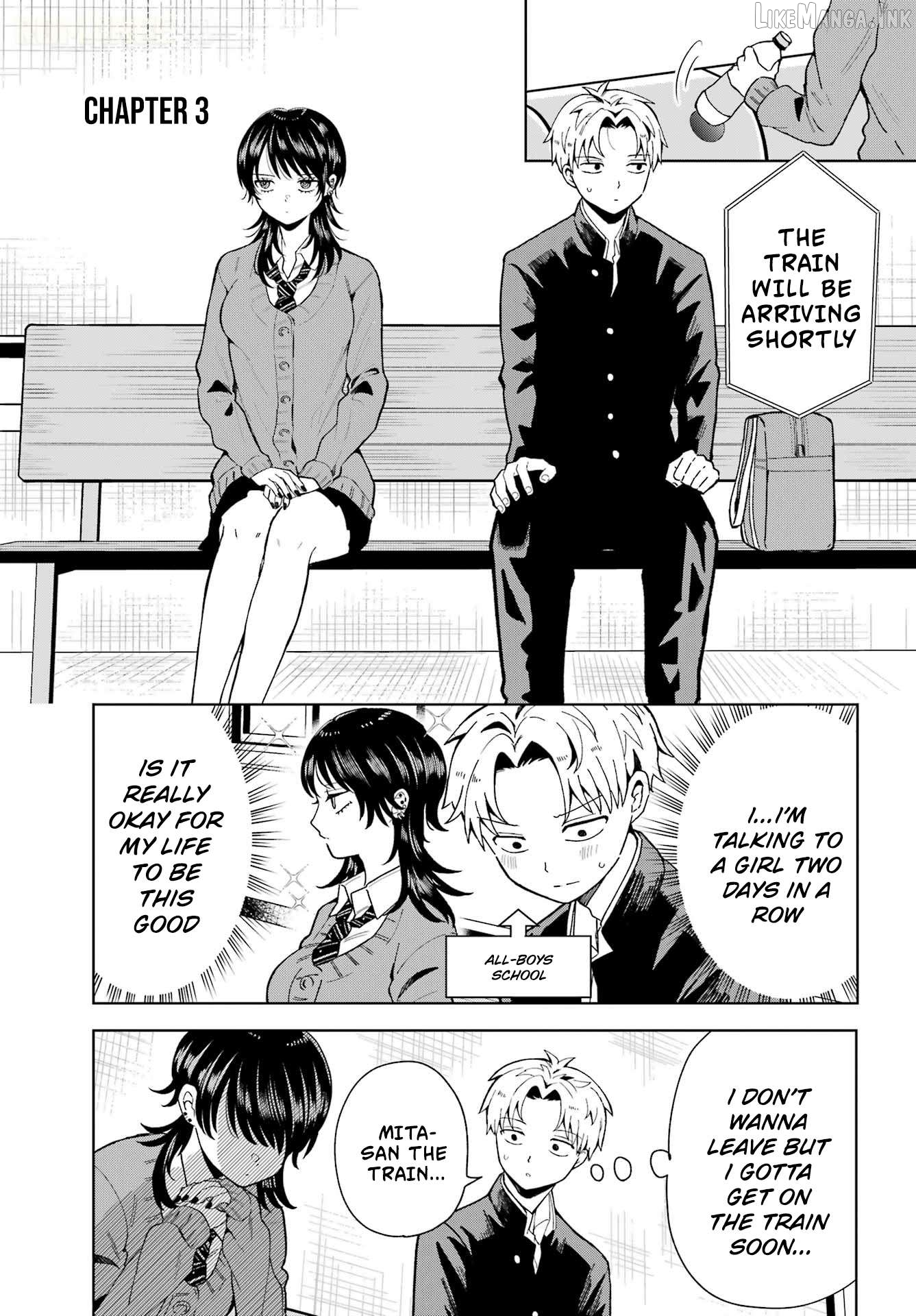 A Girl from Another School Who's Not Very Good at Living Chapter 3 page 2