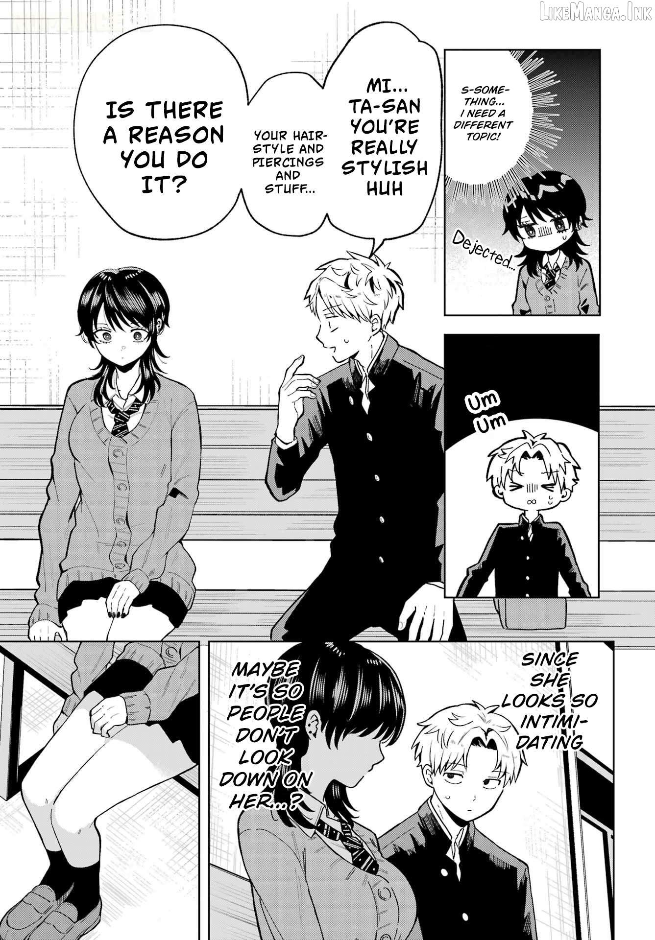A Girl from Another School Who's Not Very Good at Living Chapter 3 page 4