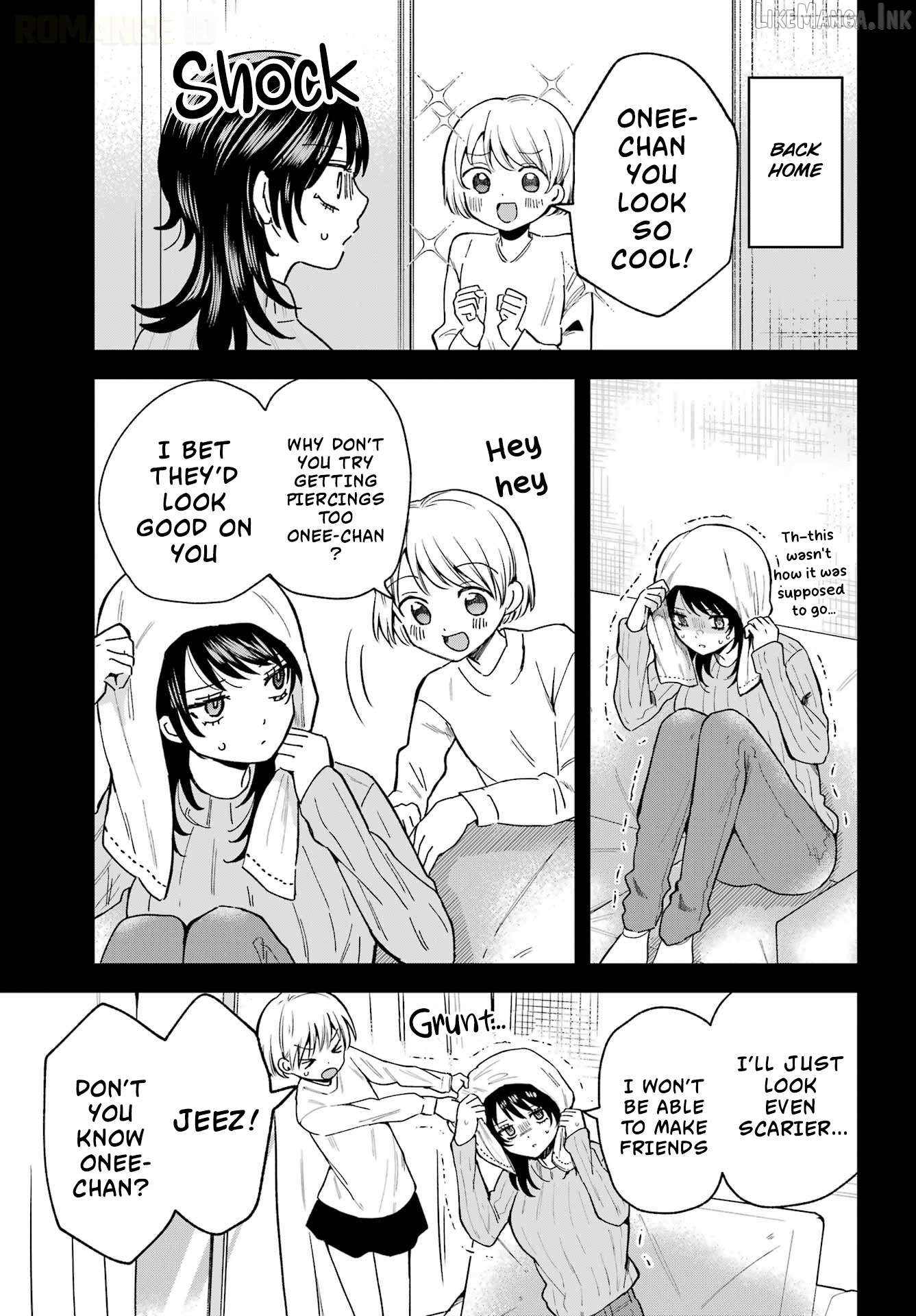 A Girl from Another School Who's Not Very Good at Living Chapter 3 page 8