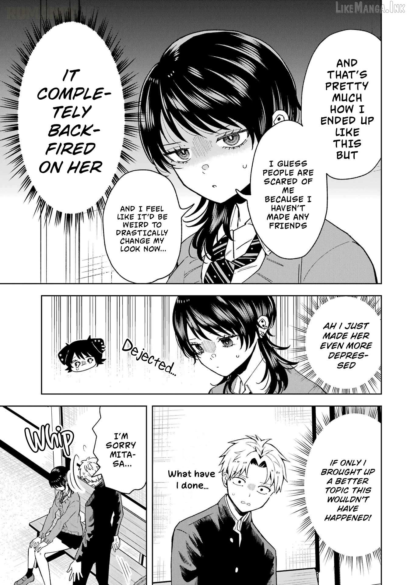 A Girl from Another School Who's Not Very Good at Living Chapter 3 page 10