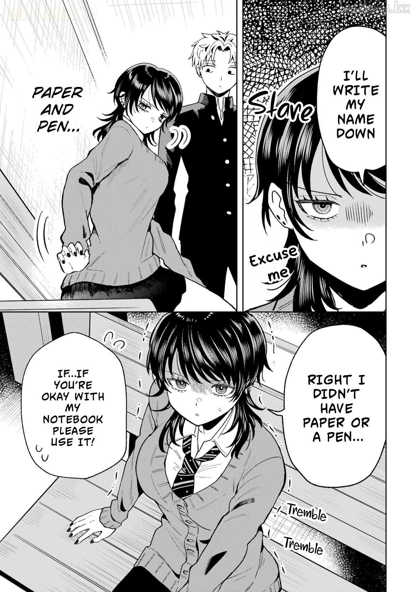A Girl from Another School Who's Not Very Good at Living Chapter 3 page 12