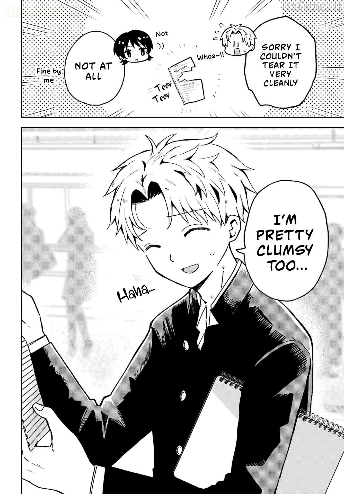 A Girl from Another School Who's Not Very Good at Living Chapter 3 page 15