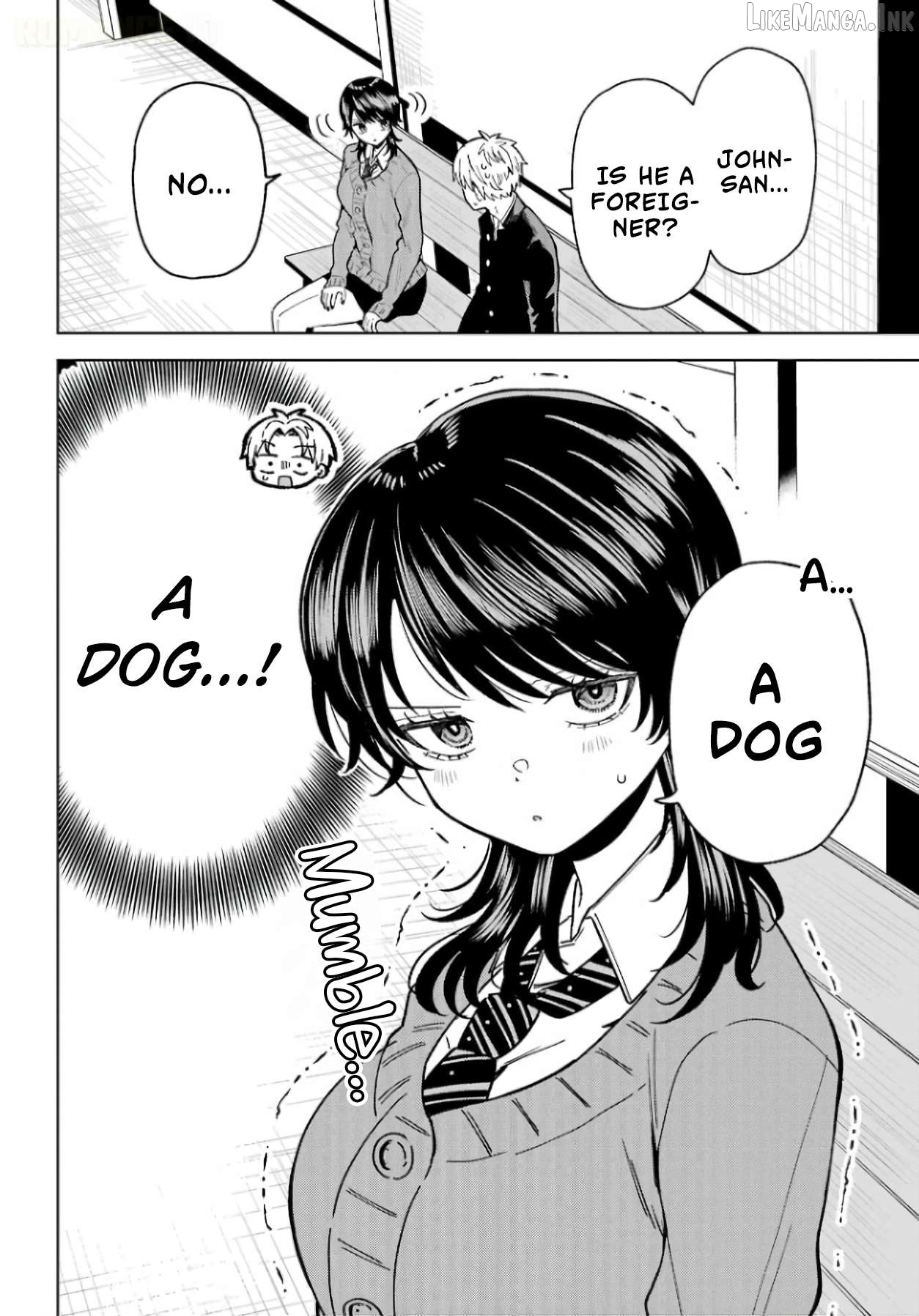 A Girl from Another School Who's Not Very Good at Living Chapter 4 page 3