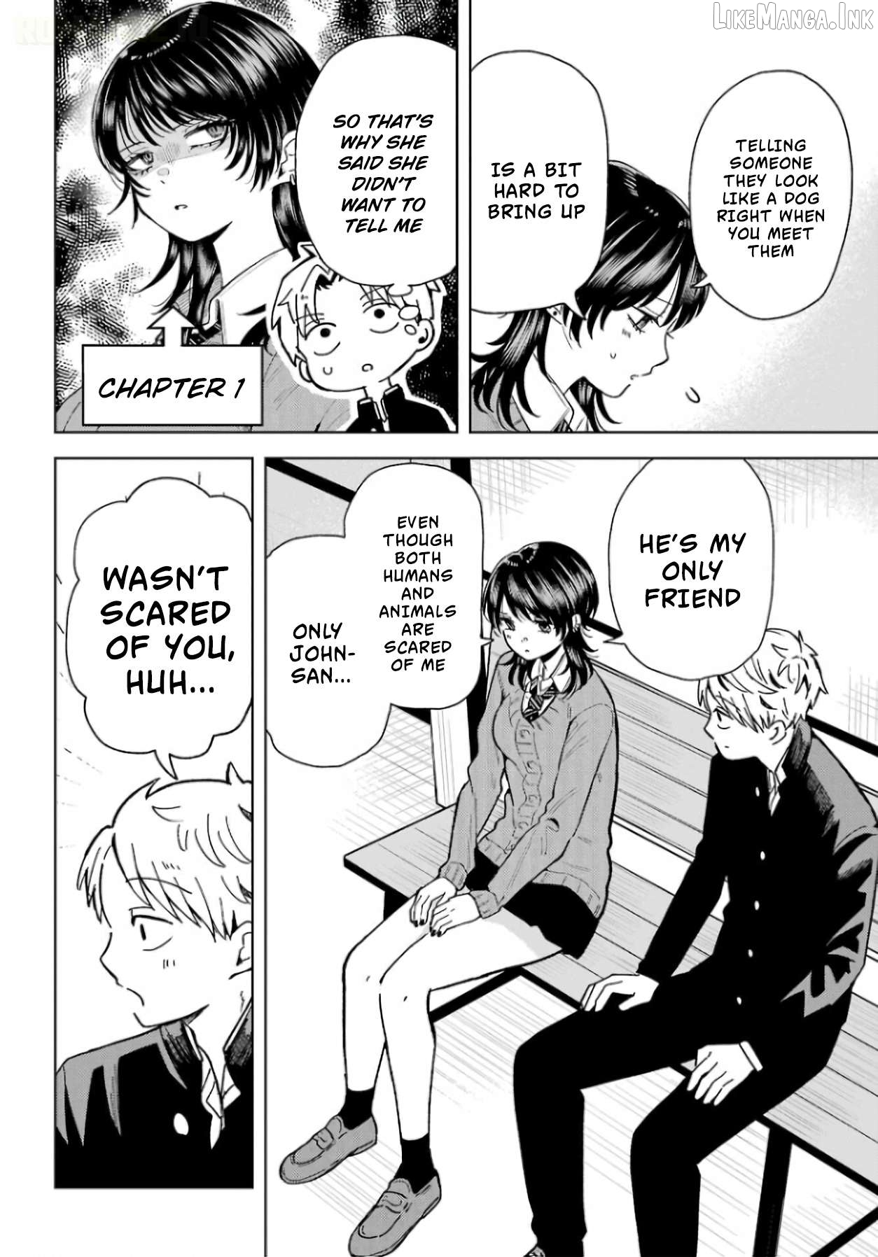 A Girl from Another School Who's Not Very Good at Living Chapter 4 page 5