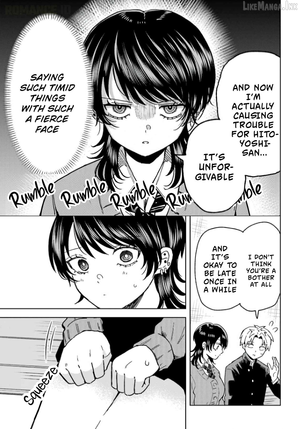 A Girl from Another School Who's Not Very Good at Living Chapter 4 page 8