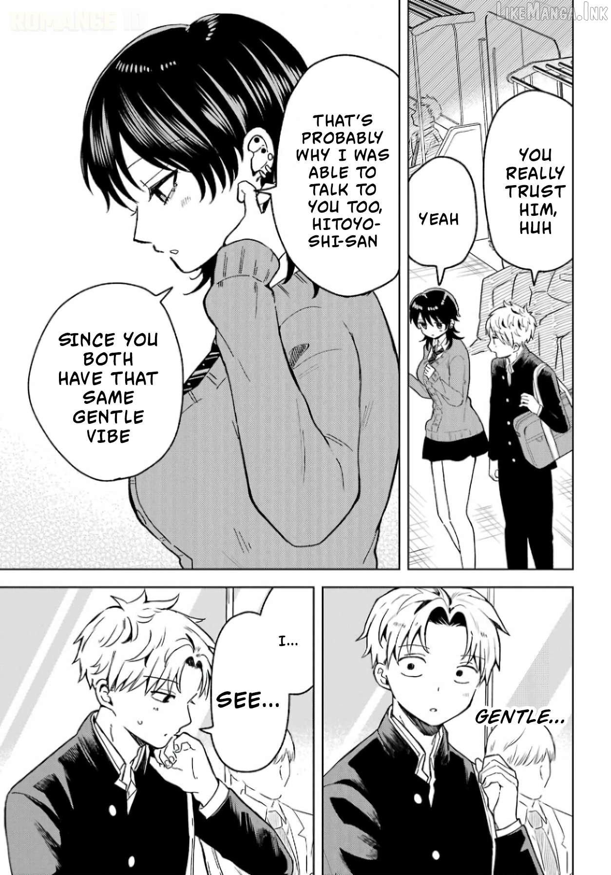 A Girl from Another School Who's Not Very Good at Living Chapter 4 page 18