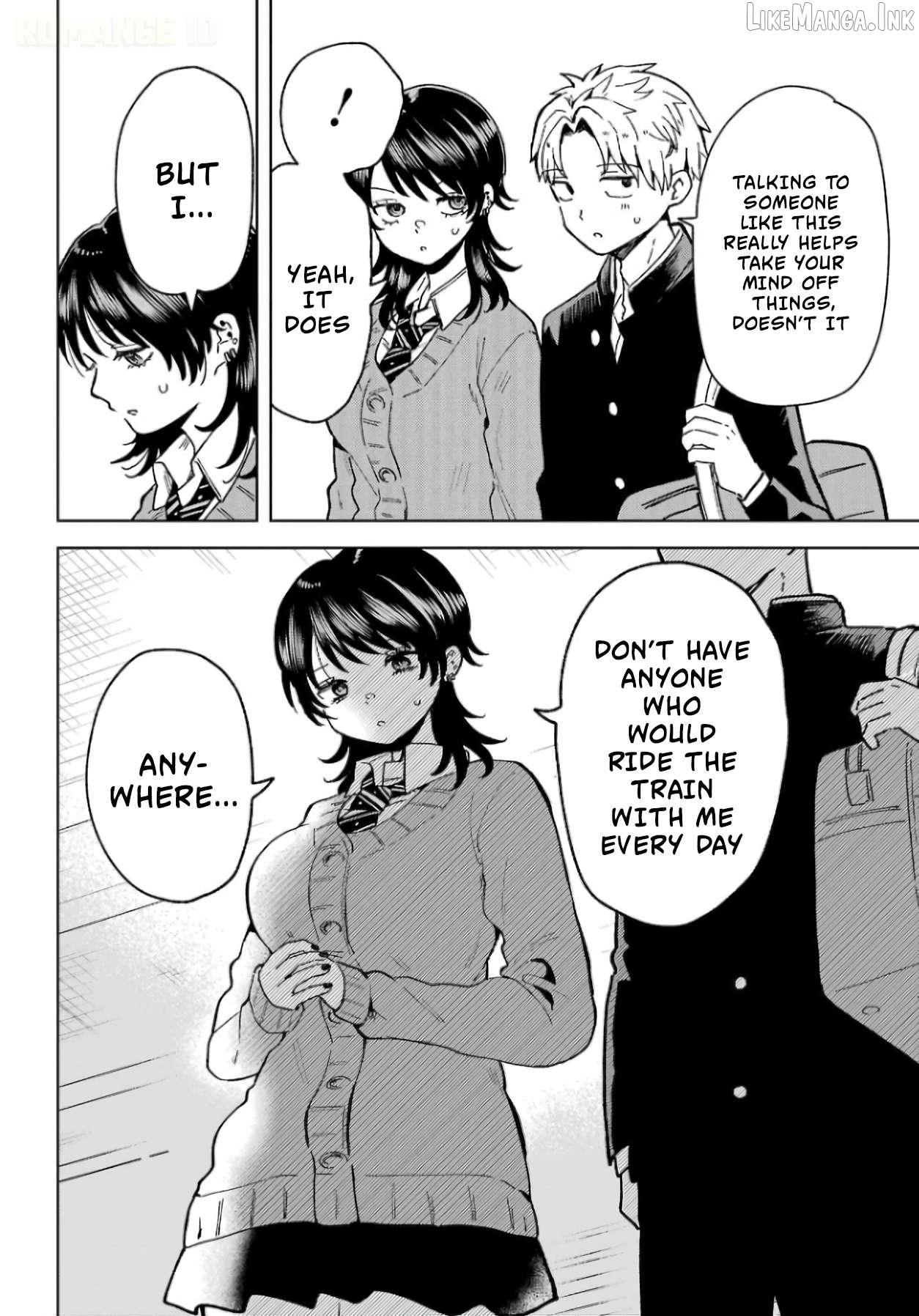 A Girl from Another School Who's Not Very Good at Living Chapter 4 page 19