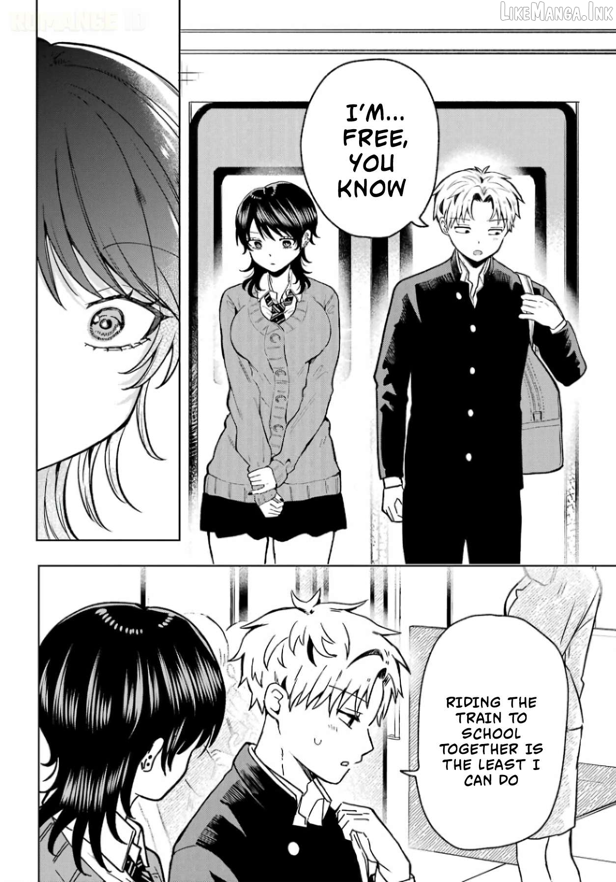 A Girl from Another School Who's Not Very Good at Living Chapter 4 page 21