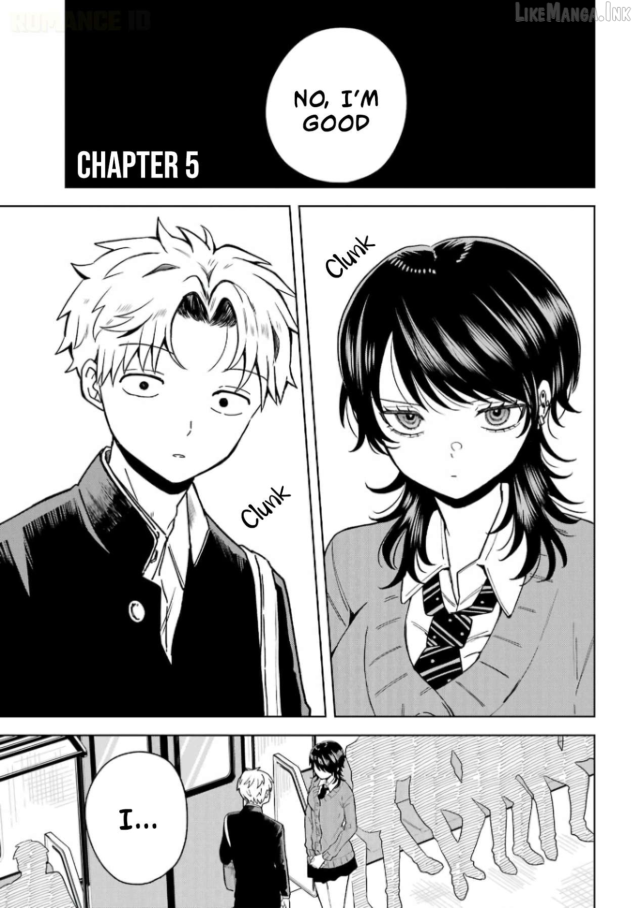 A Girl from Another School Who's Not Very Good at Living Chapter 5 page 2
