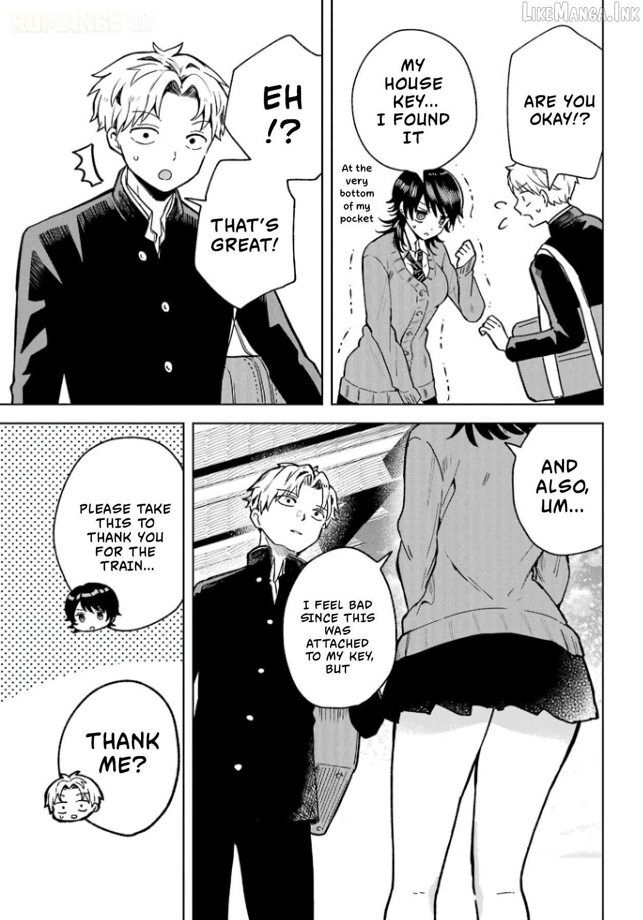 A Girl from Another School Who's Not Very Good at Living Chapter 5 page 6