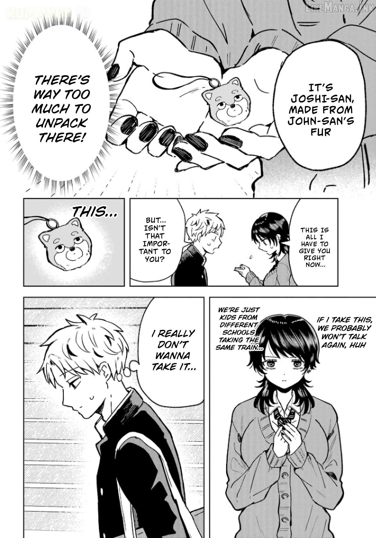A Girl from Another School Who's Not Very Good at Living Chapter 5 page 7