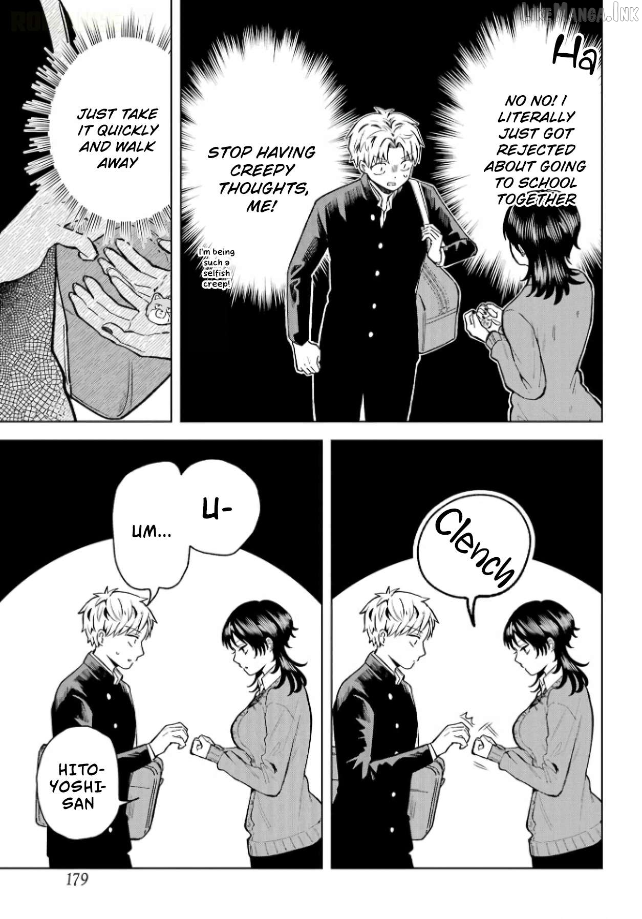 A Girl from Another School Who's Not Very Good at Living Chapter 5 page 8