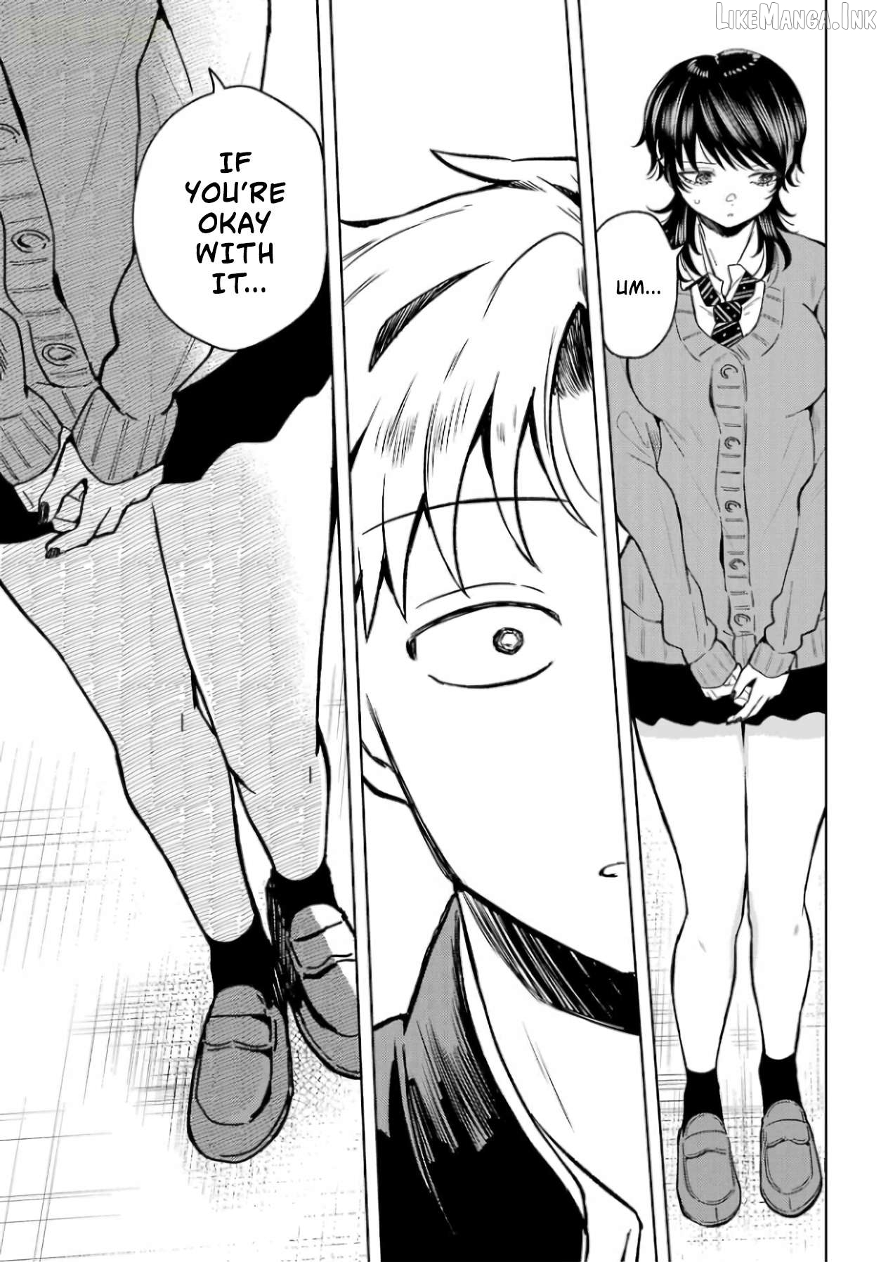 A Girl from Another School Who's Not Very Good at Living Chapter 5 page 12