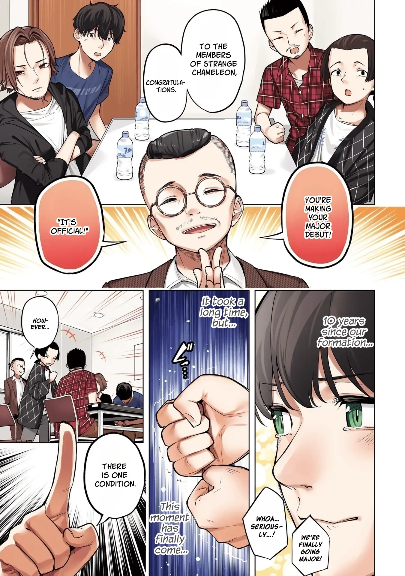 A High School Youth Rewrite for My Oshi and Me, Who Got Fired from My Band Chapter 1 page 3