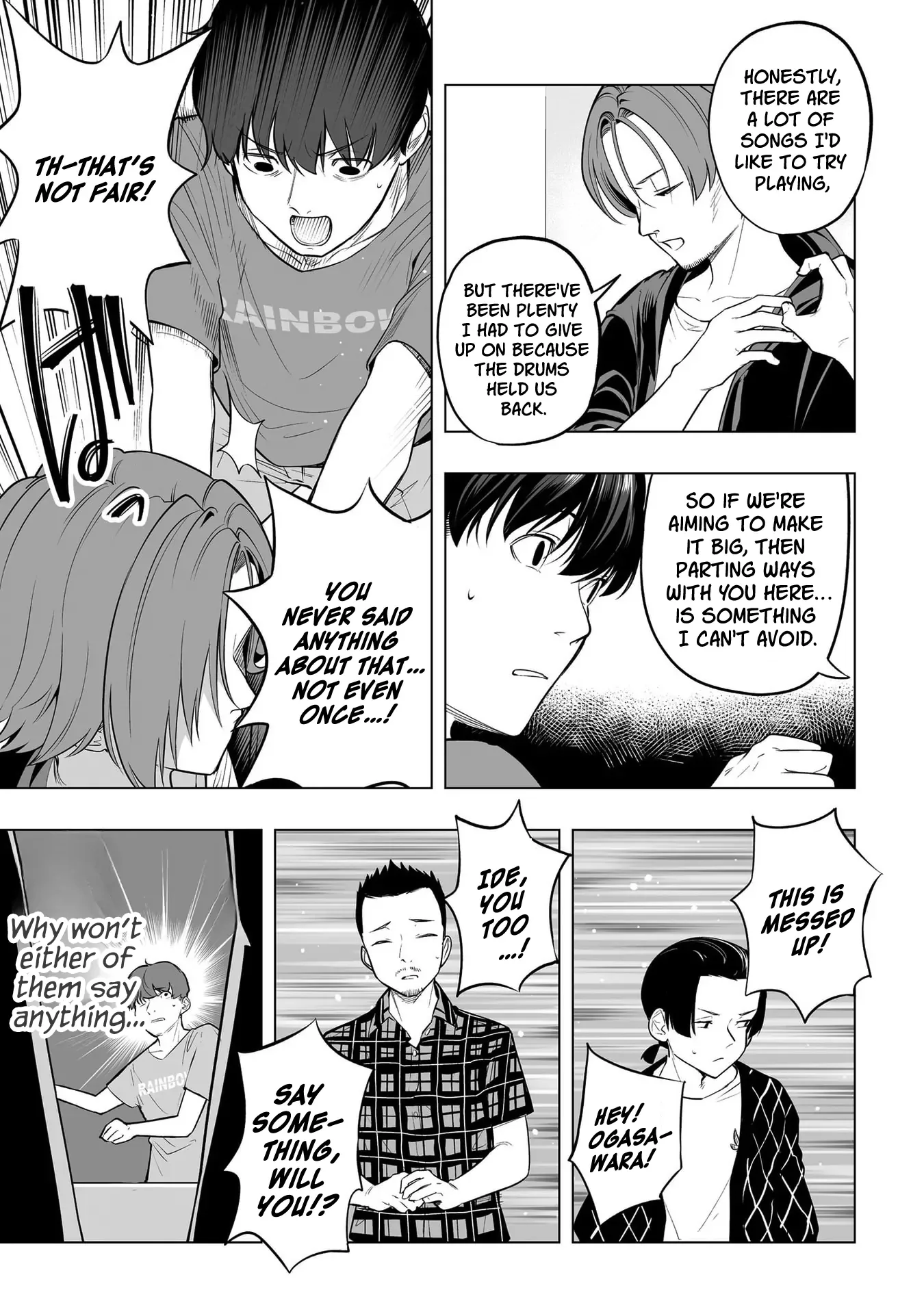 A High School Youth Rewrite for My Oshi and Me, Who Got Fired from My Band Chapter 1 page 8