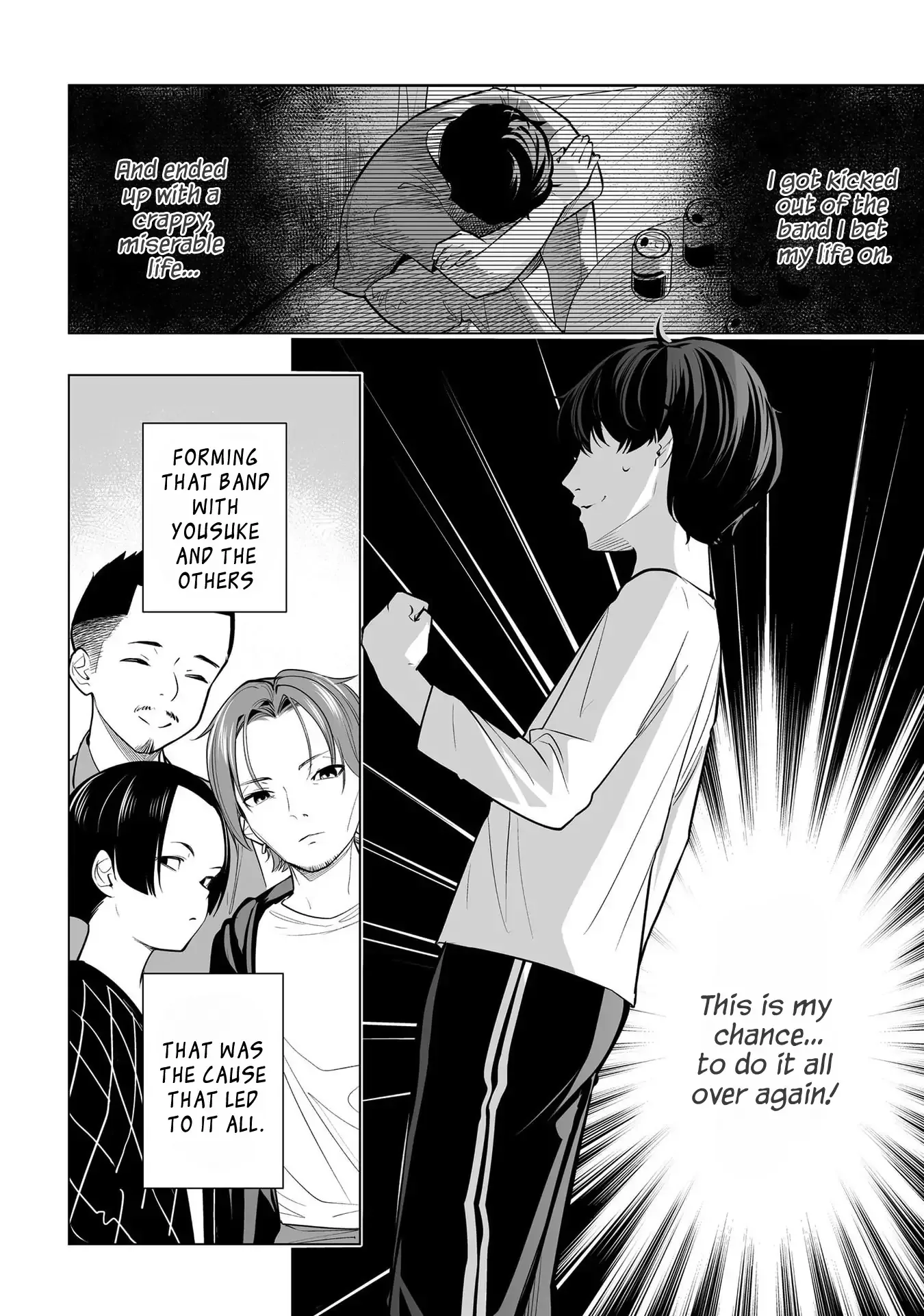 A High School Youth Rewrite for My Oshi and Me, Who Got Fired from My Band Chapter 1 page 39