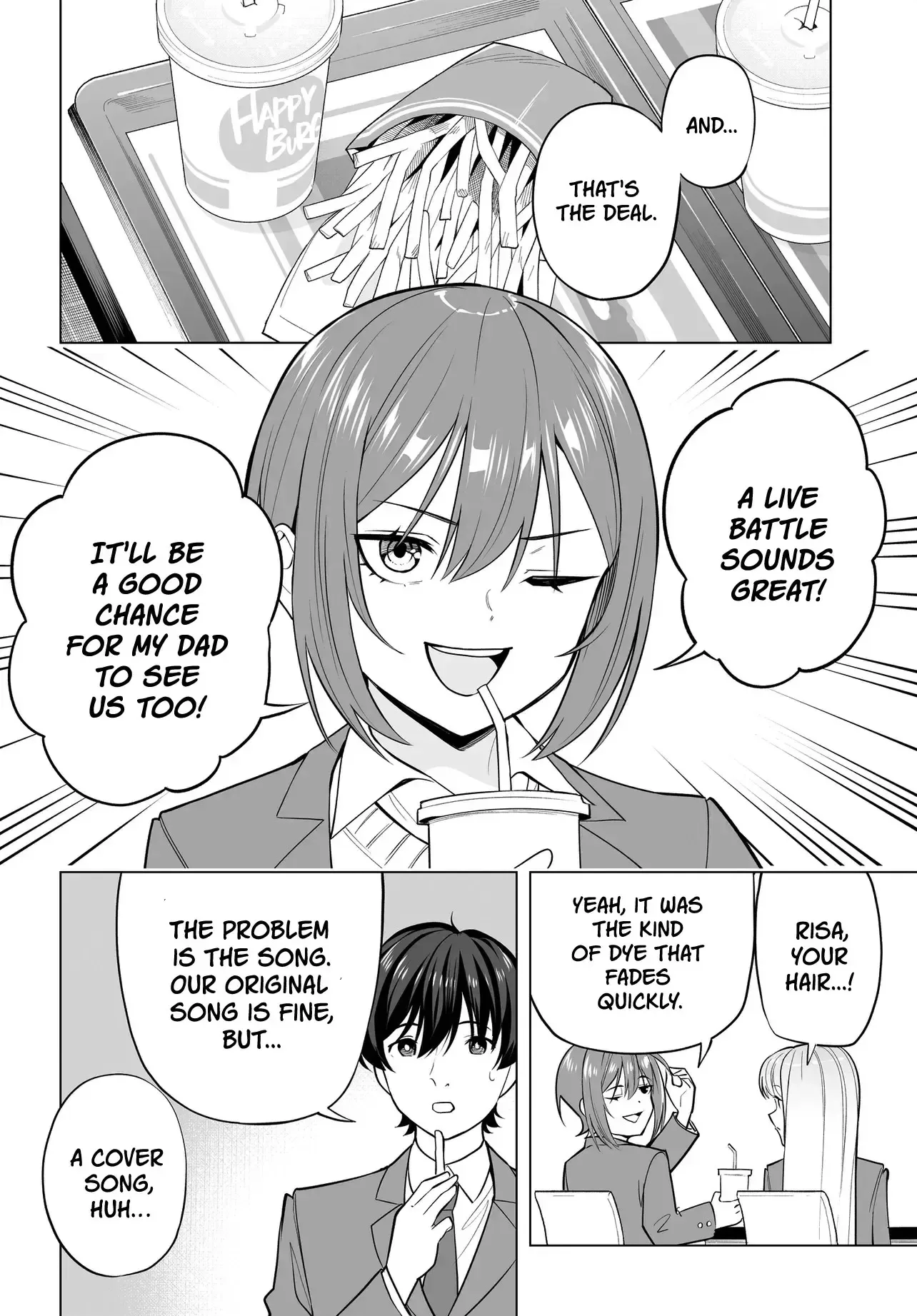 A High School Youth Rewrite for My Oshi and Me, Who Got Fired from My Band Chapter 10 page 10
