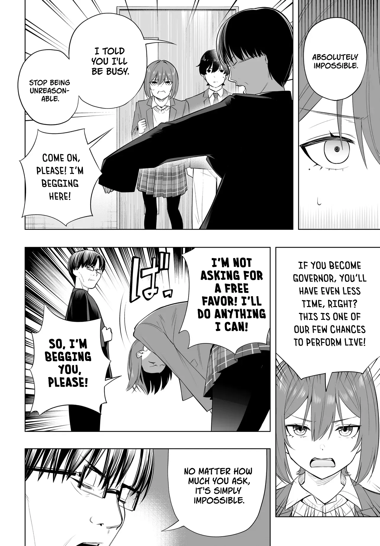 A High School Youth Rewrite for My Oshi and Me, Who Got Fired from My Band Chapter 12 page 12