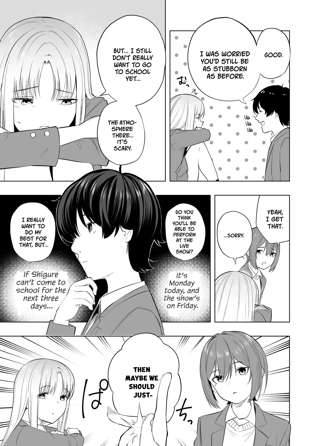 A High School Youth Rewrite for My Oshi and Me, Who Got Fired from My Band Chapter 12 page 5