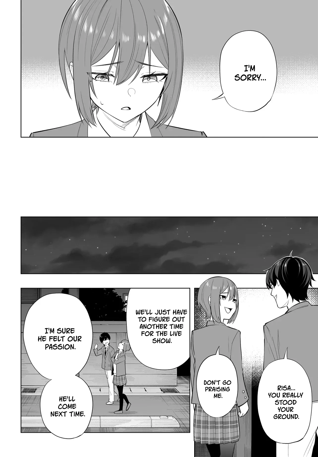 A High School Youth Rewrite for My Oshi and Me, Who Got Fired from My Band Chapter 12 page 14