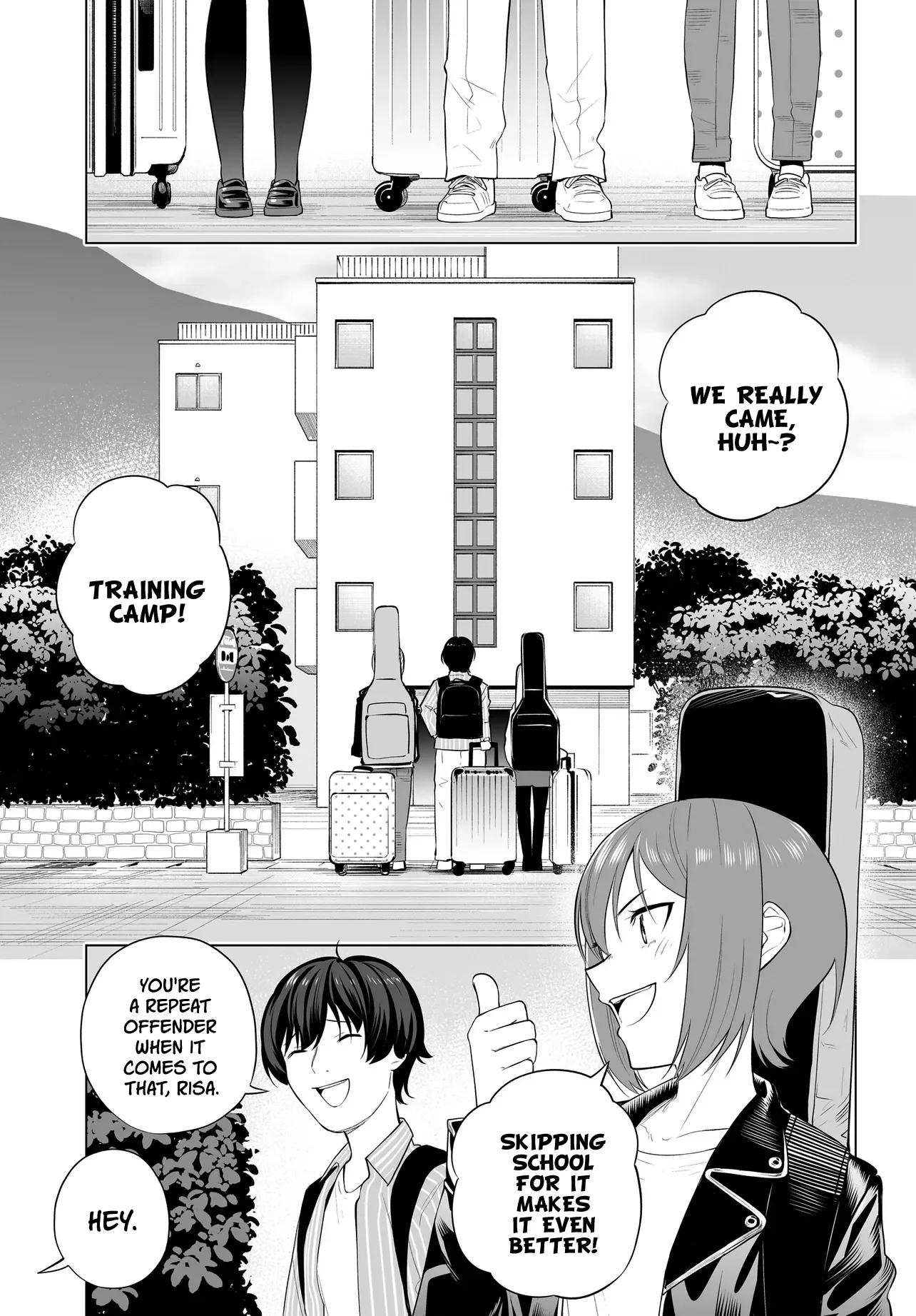A High School Youth Rewrite for My Oshi and Me, Who Got Fired from My Band Chapter 13 page 1