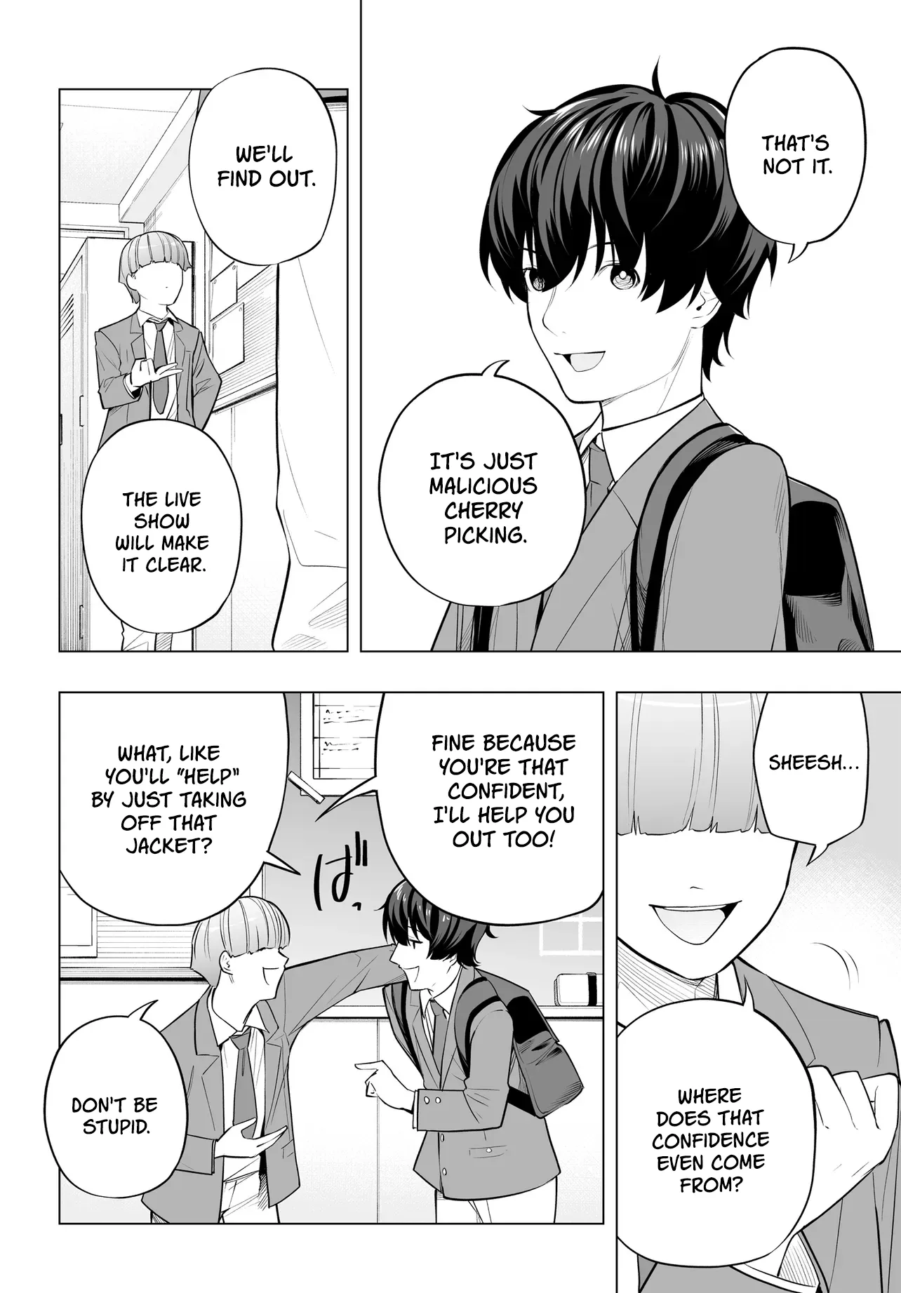 A High School Youth Rewrite for My Oshi and Me, Who Got Fired from My Band Chapter 15 page 8