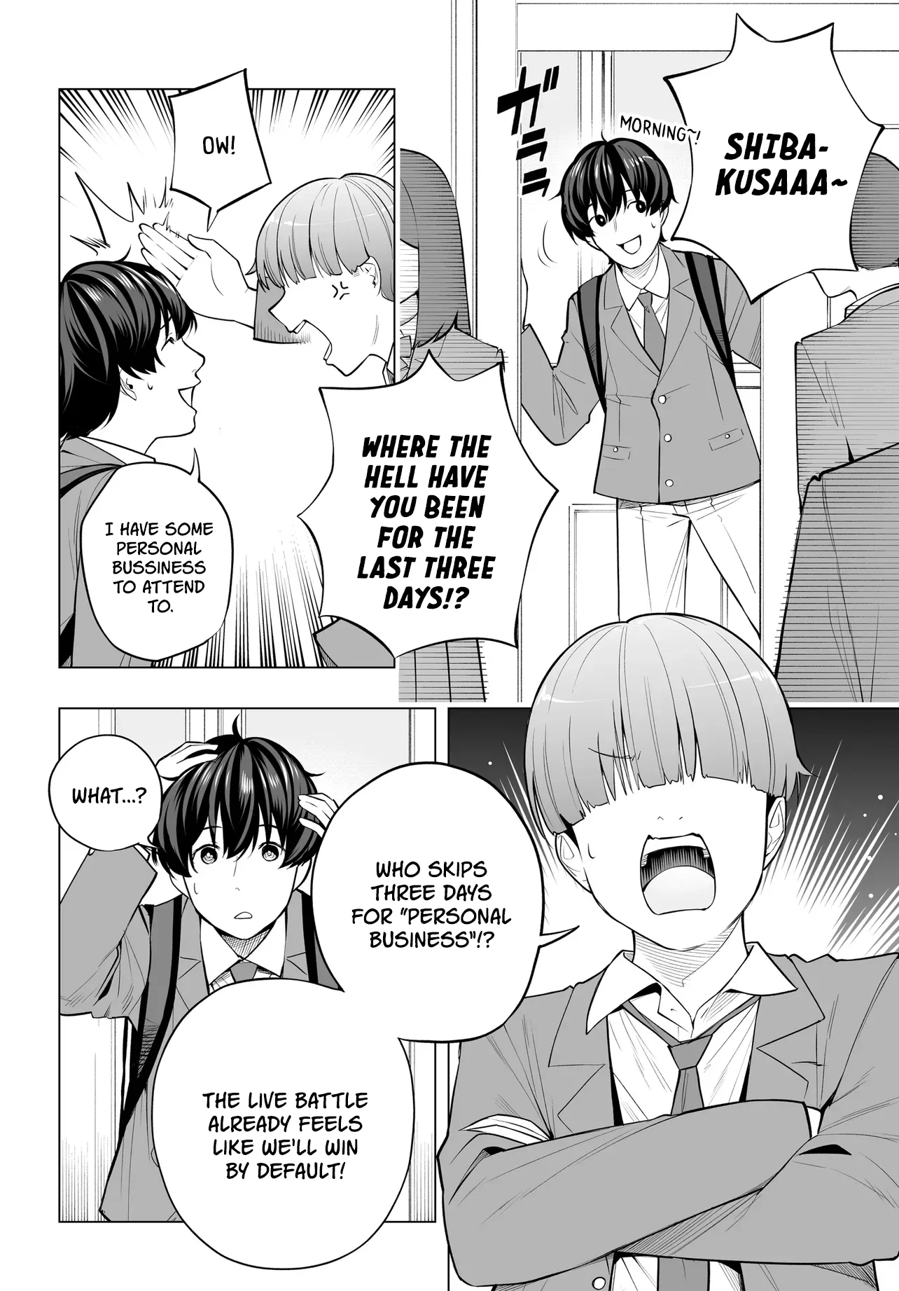 A High School Youth Rewrite for My Oshi and Me, Who Got Fired from My Band Chapter 15 page 6