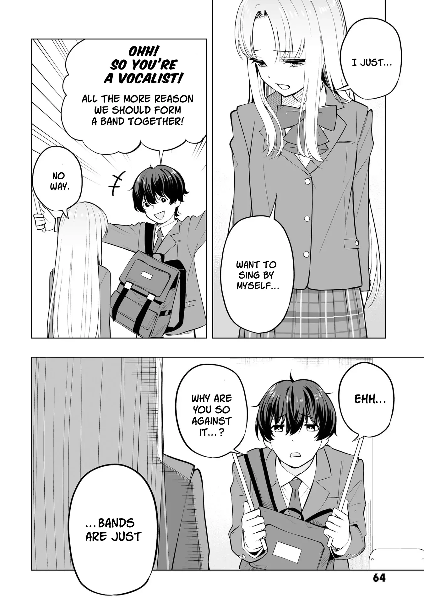 A High School Youth Rewrite for My Oshi and Me, Who Got Fired from My Band Chapter 2 page 22