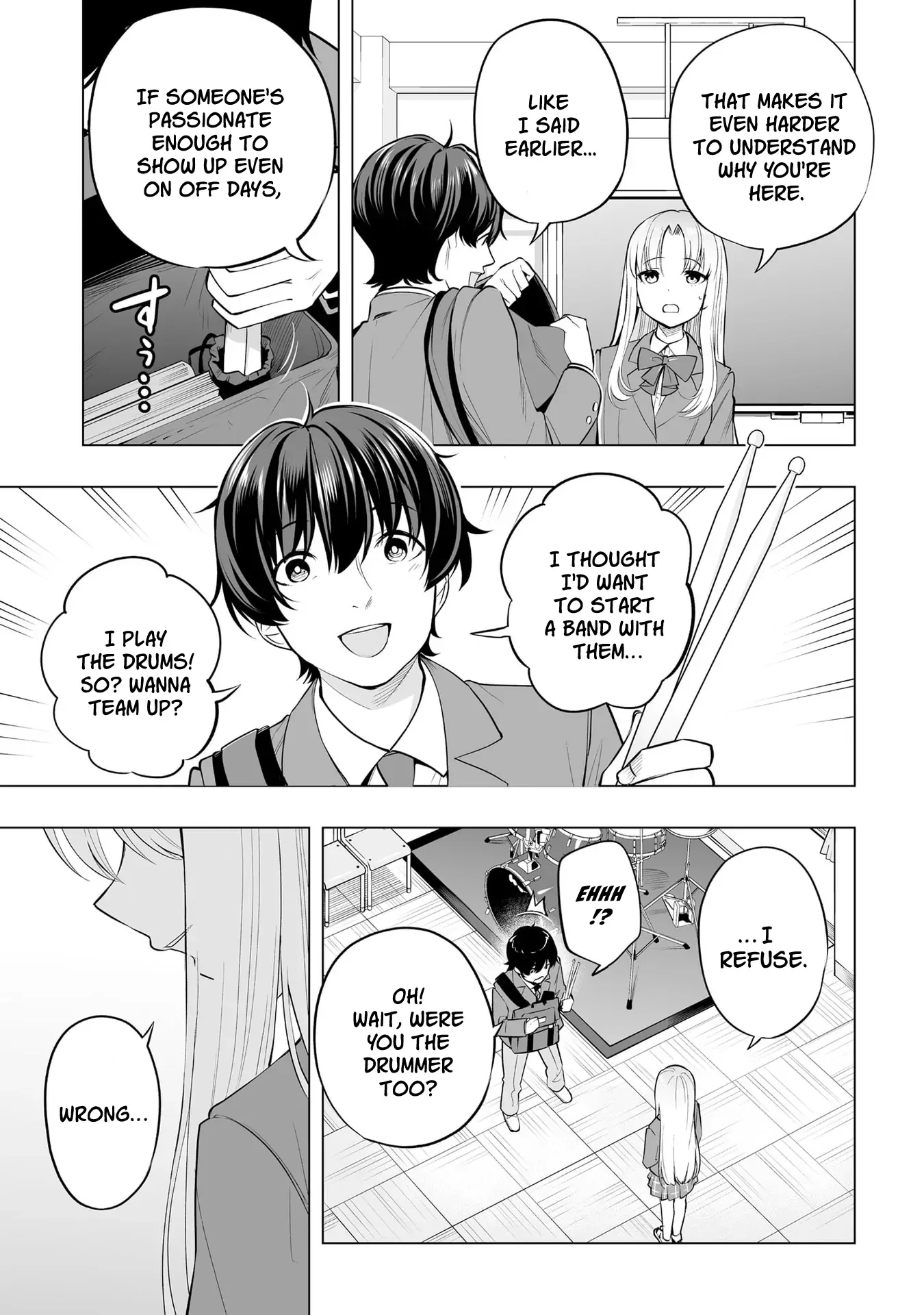 A High School Youth Rewrite for My Oshi and Me, Who Got Fired from My Band Chapter 2 page 21