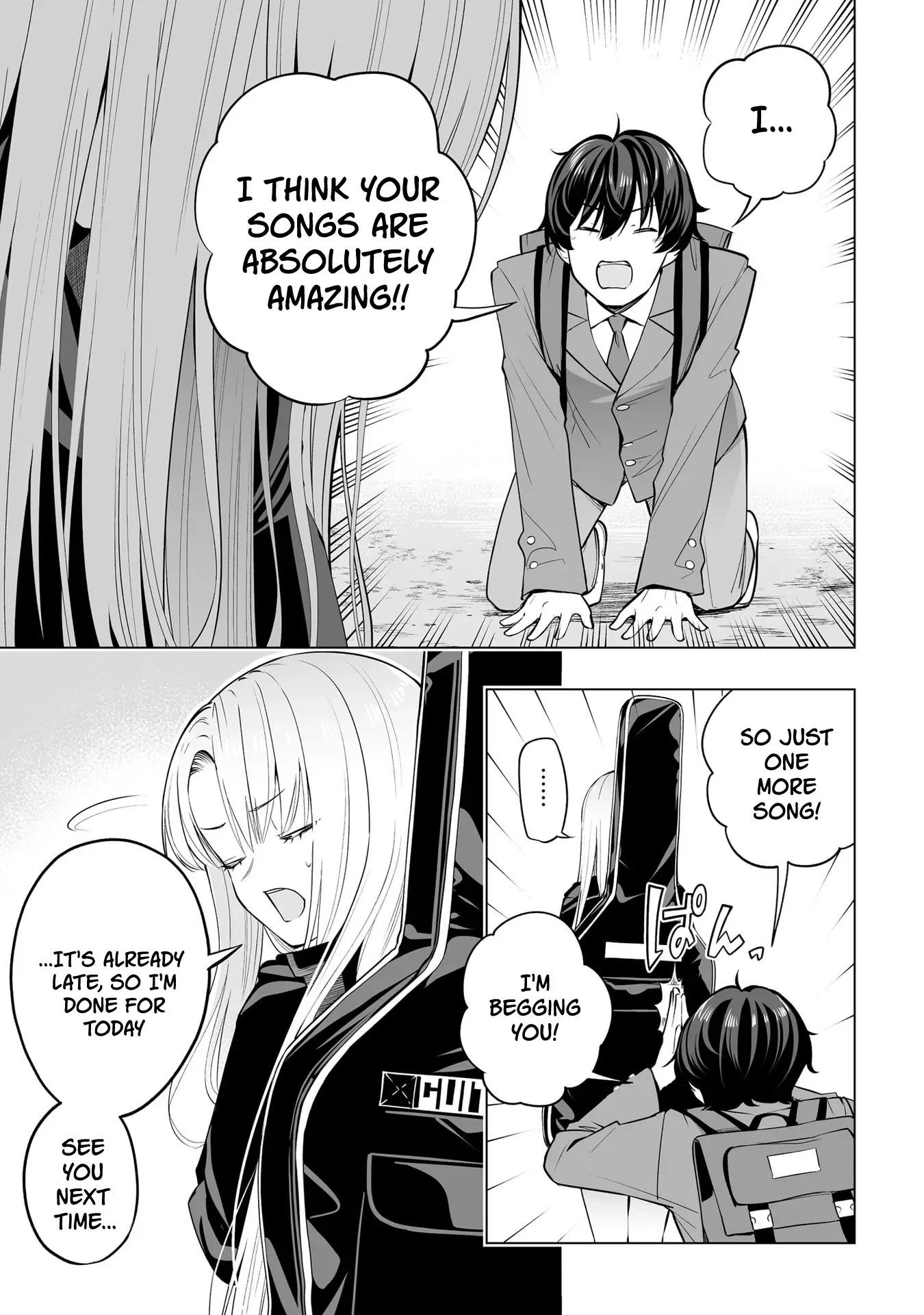 A High School Youth Rewrite for My Oshi and Me, Who Got Fired from My Band Chapter 3 page 13
