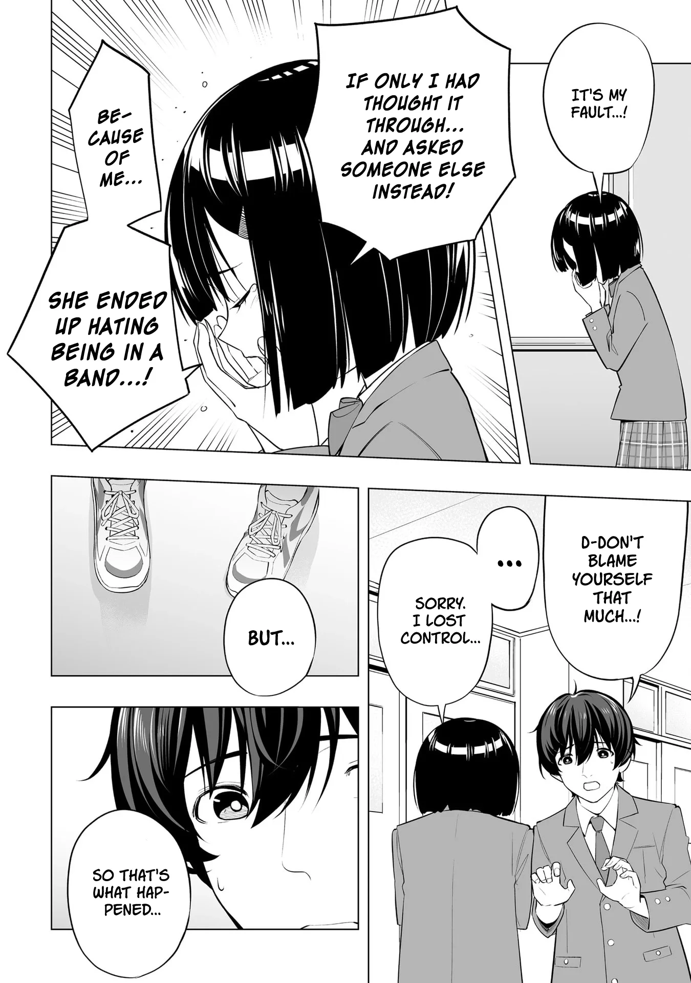 A High School Youth Rewrite for My Oshi and Me, Who Got Fired from My Band Chapter 4 page 28