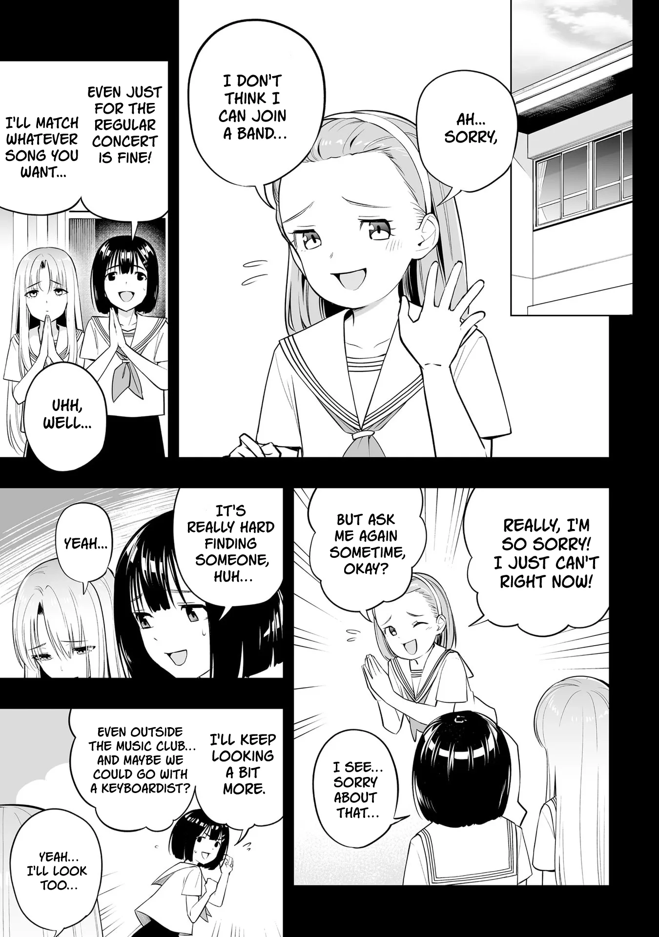 A High School Youth Rewrite for My Oshi and Me, Who Got Fired from My Band Chapter 4 page 19