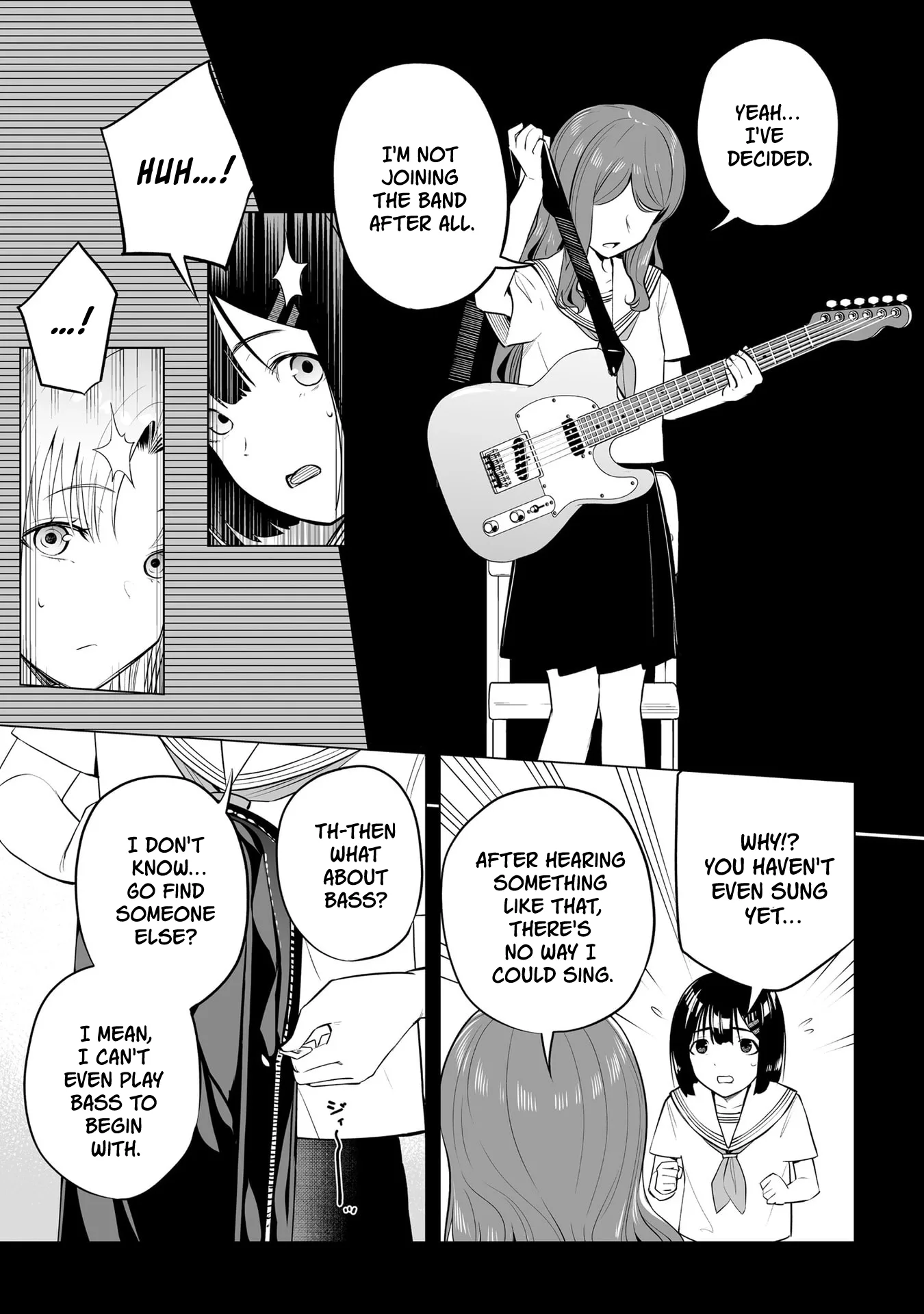 A High School Youth Rewrite for My Oshi and Me, Who Got Fired from My Band Chapter 4 page 13