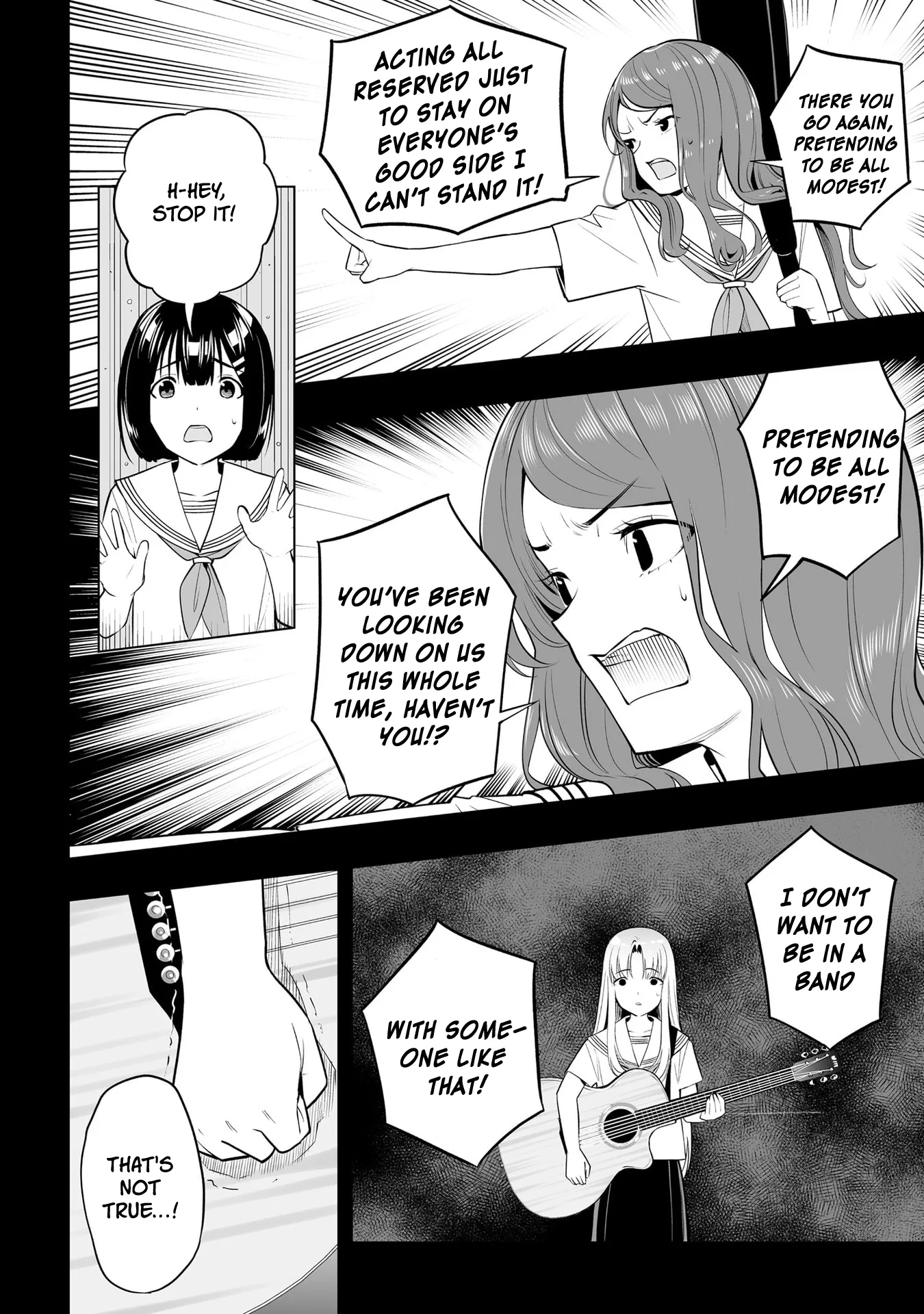 A High School Youth Rewrite for My Oshi and Me, Who Got Fired from My Band Chapter 4 page 16