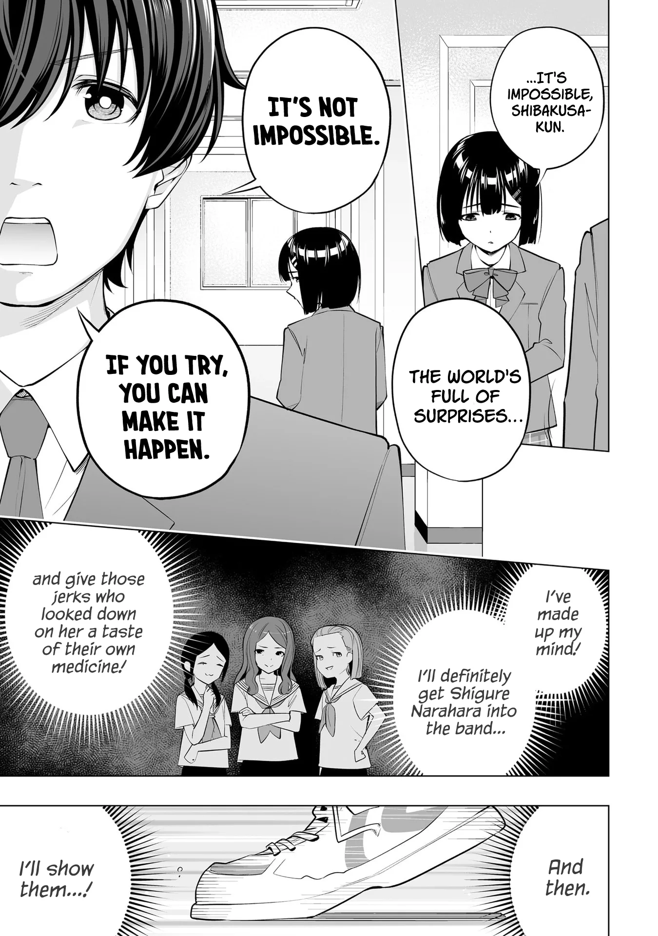 A High School Youth Rewrite for My Oshi and Me, Who Got Fired from My Band Chapter 4 page 31