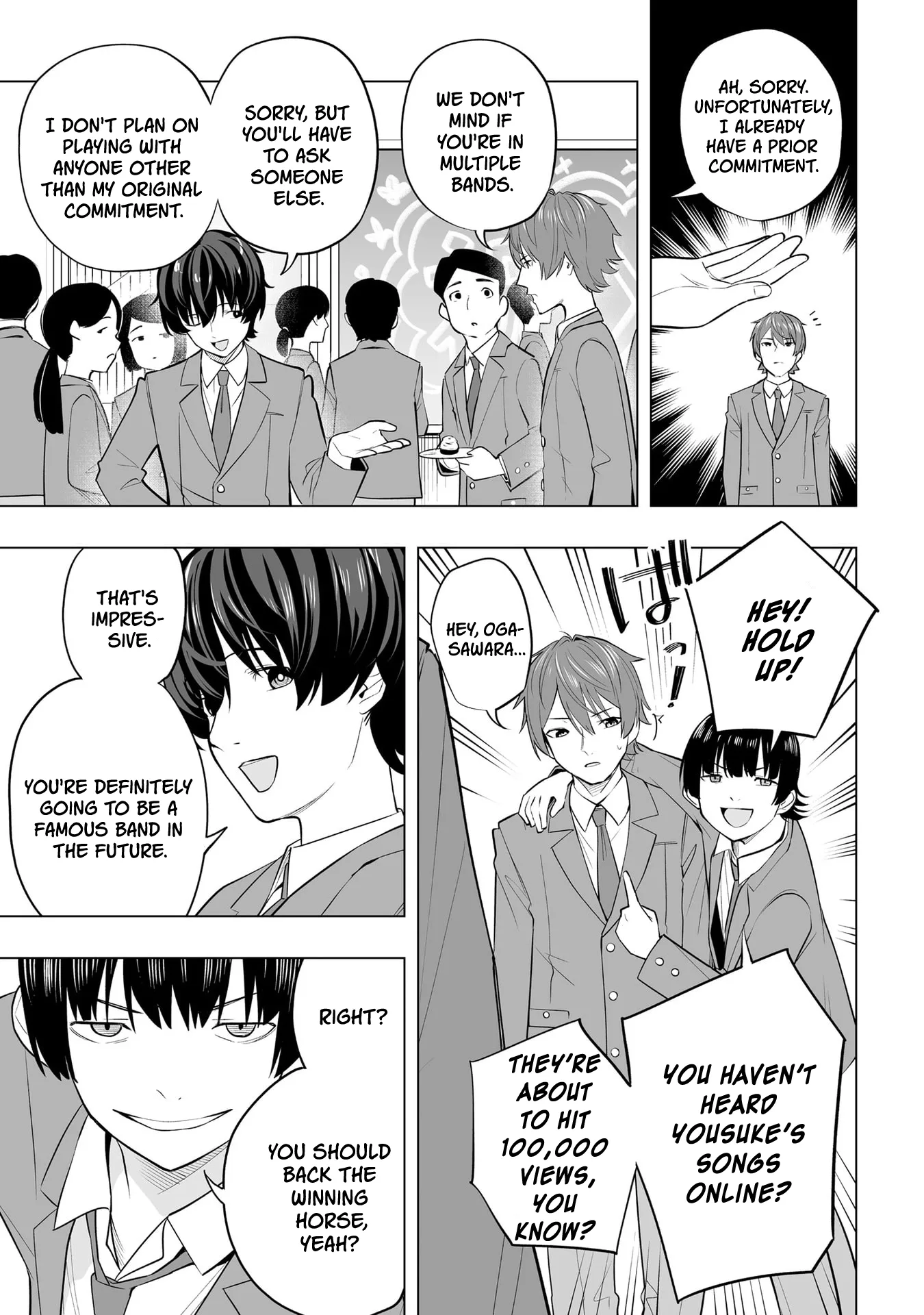 A High School Youth Rewrite for My Oshi and Me, Who Got Fired from My Band Chapter 5 page 21