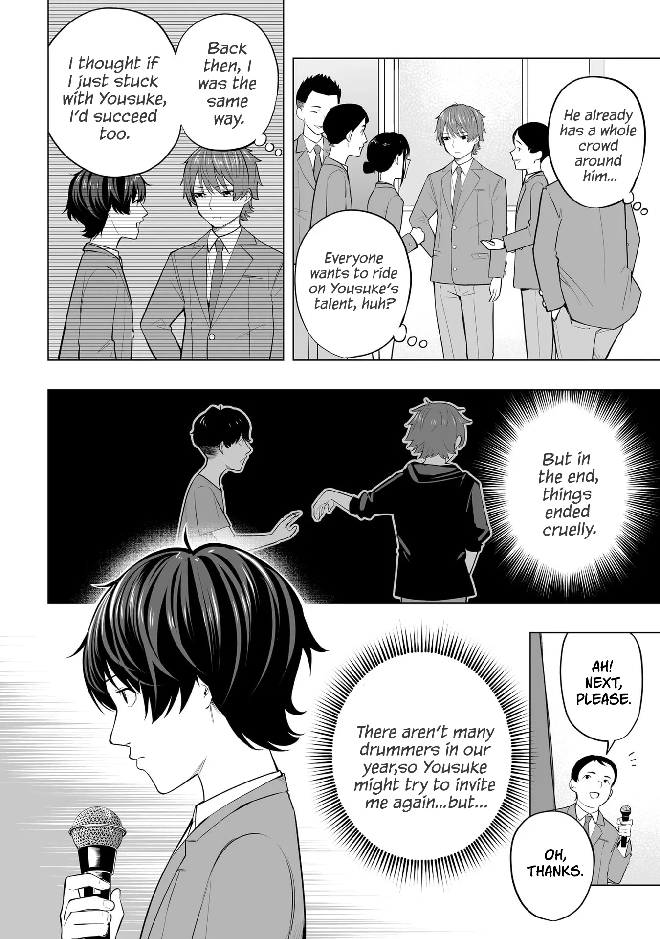A High School Youth Rewrite for My Oshi and Me, Who Got Fired from My Band Chapter 5 page 16