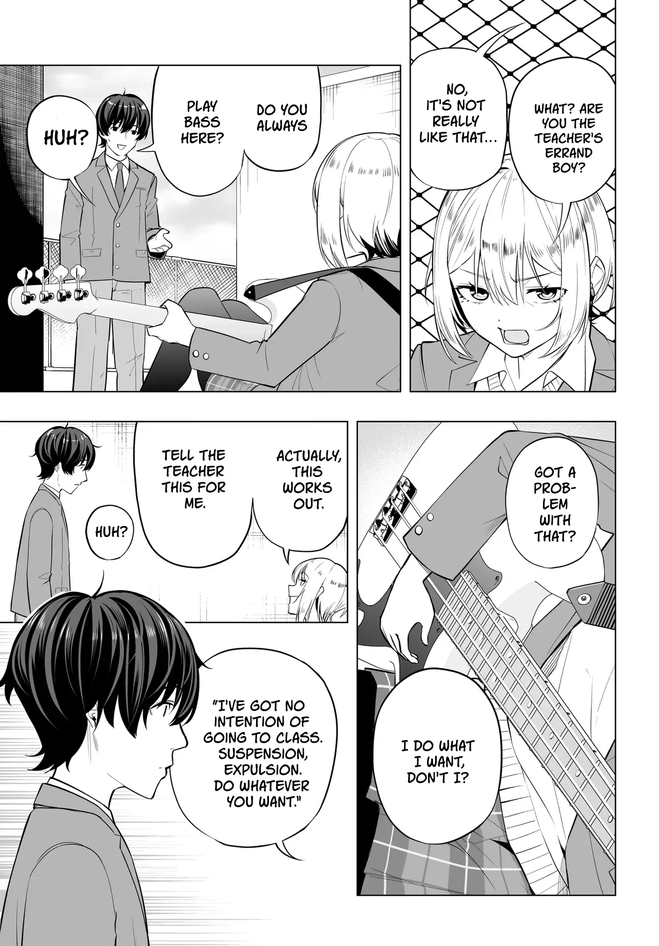 A High School Youth Rewrite for My Oshi and Me, Who Got Fired from My Band Chapter 6 page 9