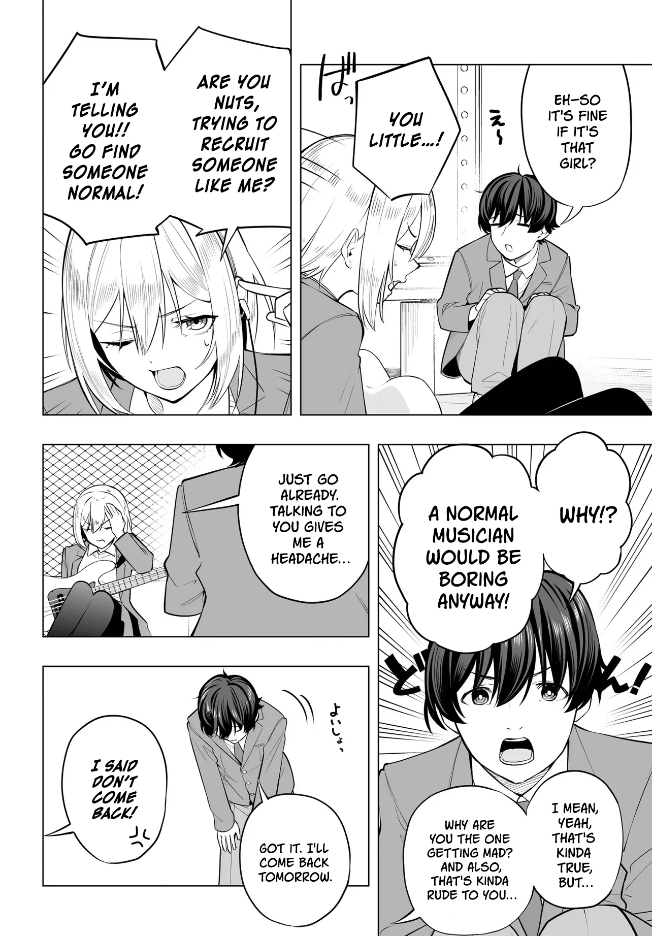 A High School Youth Rewrite for My Oshi and Me, Who Got Fired from My Band Chapter 6 page 14