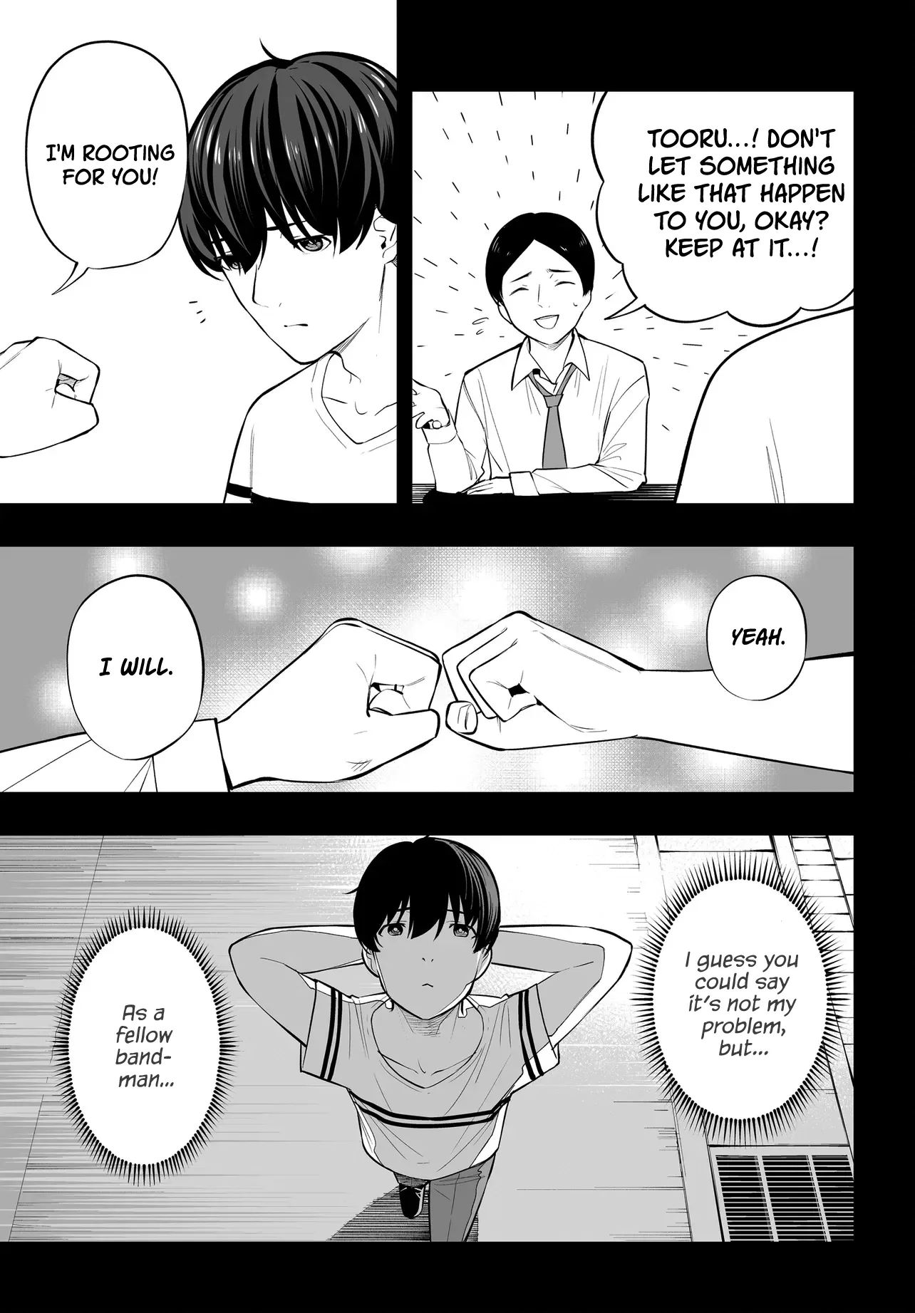 A High School Youth Rewrite for My Oshi and Me, Who Got Fired from My Band Chapter 7 page 9