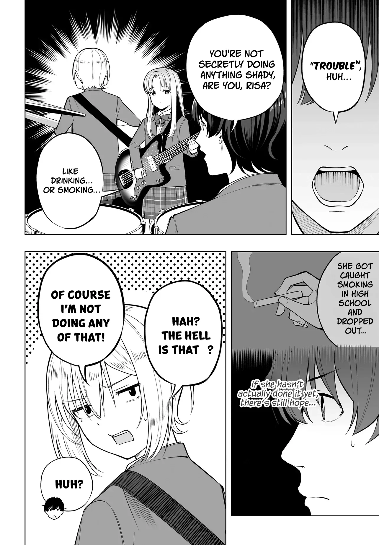A High School Youth Rewrite for My Oshi and Me, Who Got Fired from My Band Chapter 7 page 14