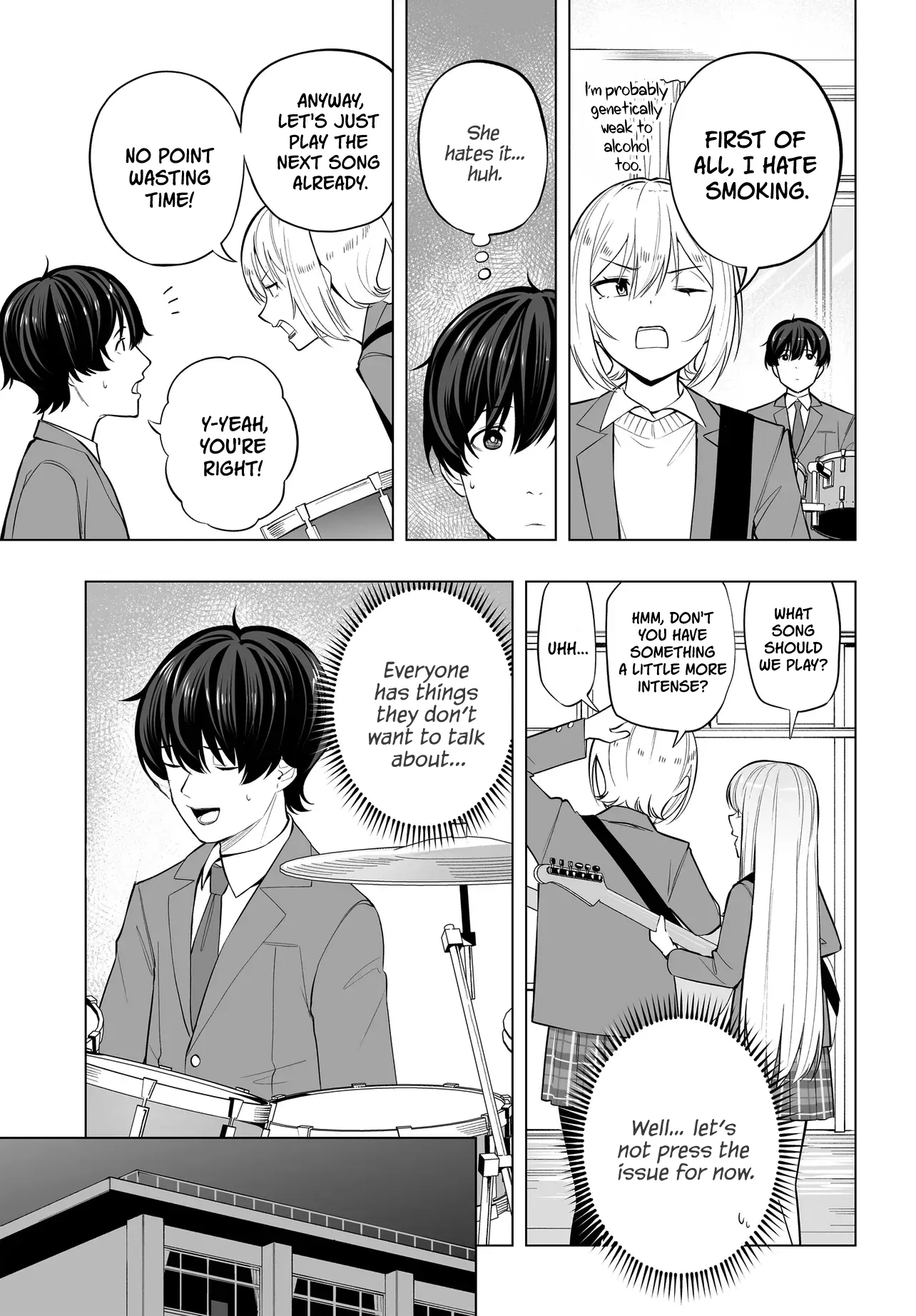 A High School Youth Rewrite for My Oshi and Me, Who Got Fired from My Band Chapter 7 page 15
