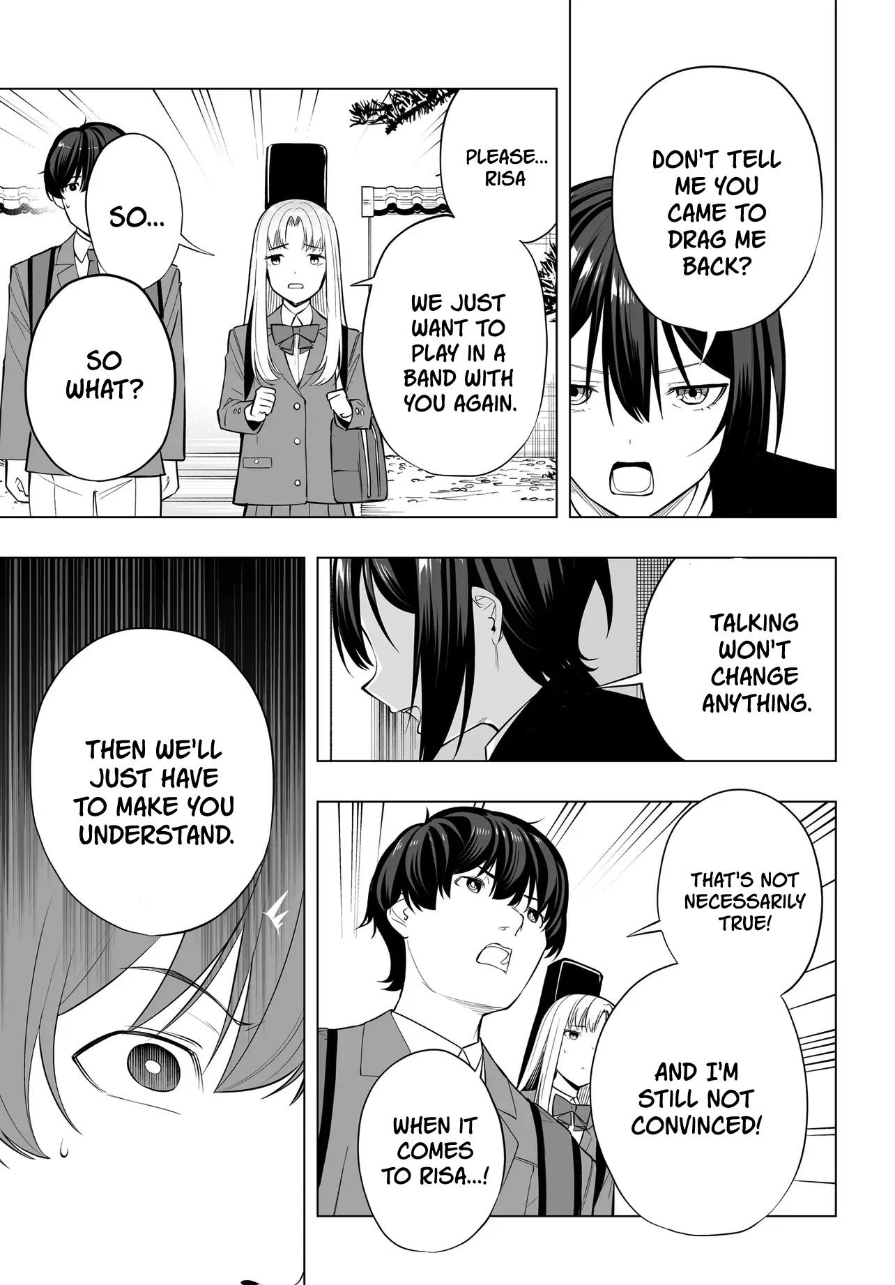 A High School Youth Rewrite for My Oshi and Me, Who Got Fired from My Band Chapter 8 page 11