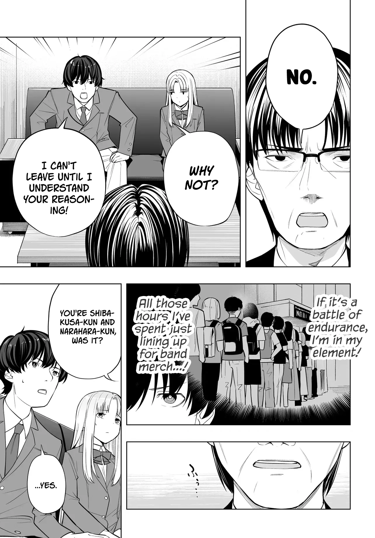 A High School Youth Rewrite for My Oshi and Me, Who Got Fired from My Band Chapter 8 page 15