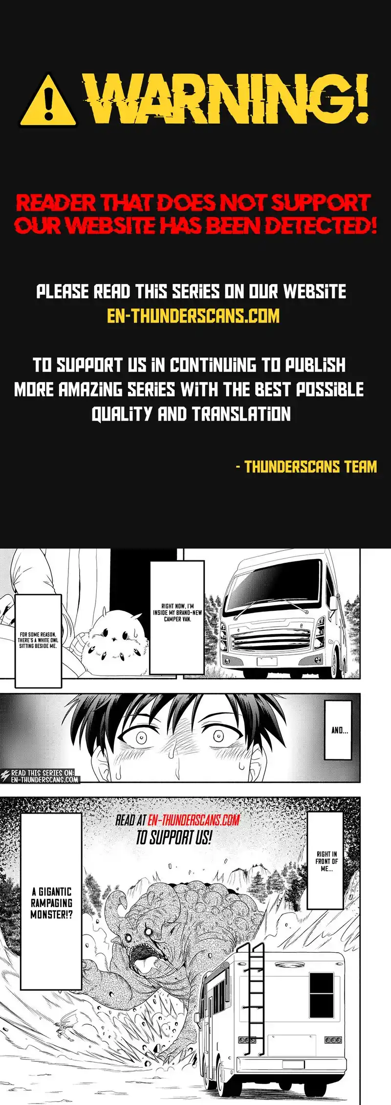 A Leisurely Journey Through Another World in a Camper Van Chapter 1 page 1