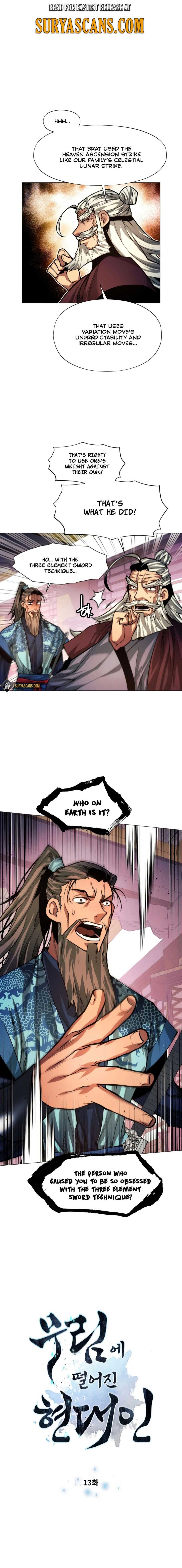 A Modern Man Who Got Transmigrated Into the Murim World Chapter 13 page 3