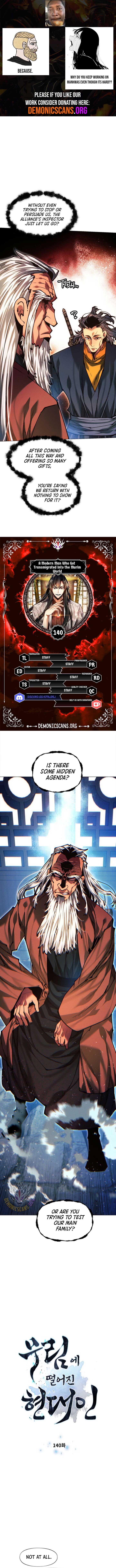 A Modern Man Who Got Transmigrated Into the Murim World Chapter 140 page 2