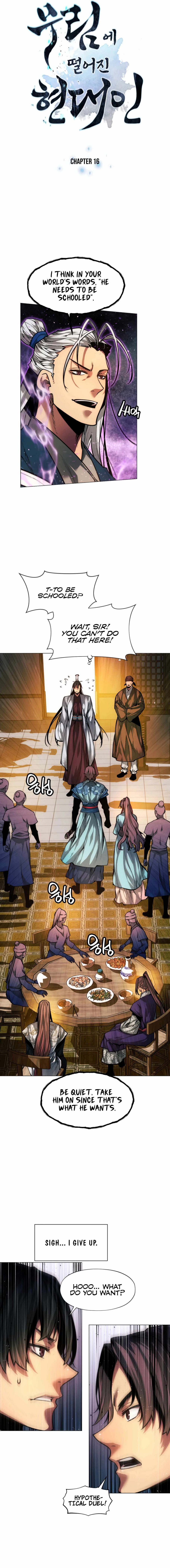 A Modern Man Who Got Transmigrated Into the Murim World Chapter 16 page 4
