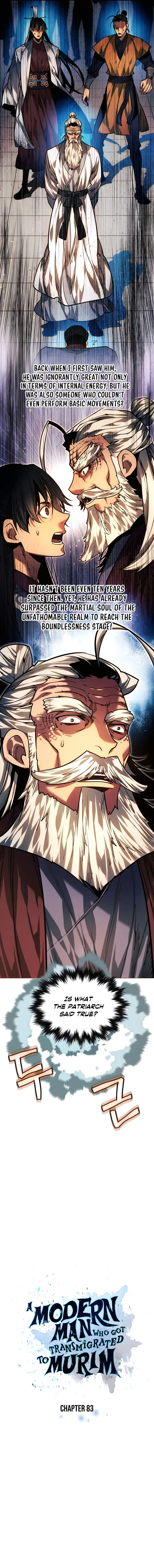 A Modern Man Who Got Transmigrated Into the Murim World Chapter 83 page 3