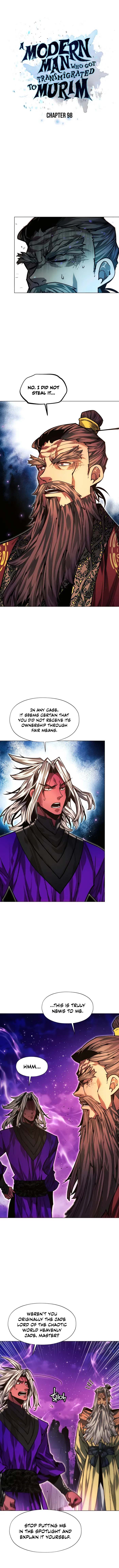 A Modern Man Who Got Transmigrated Into the Murim World Chapter 98 page 3